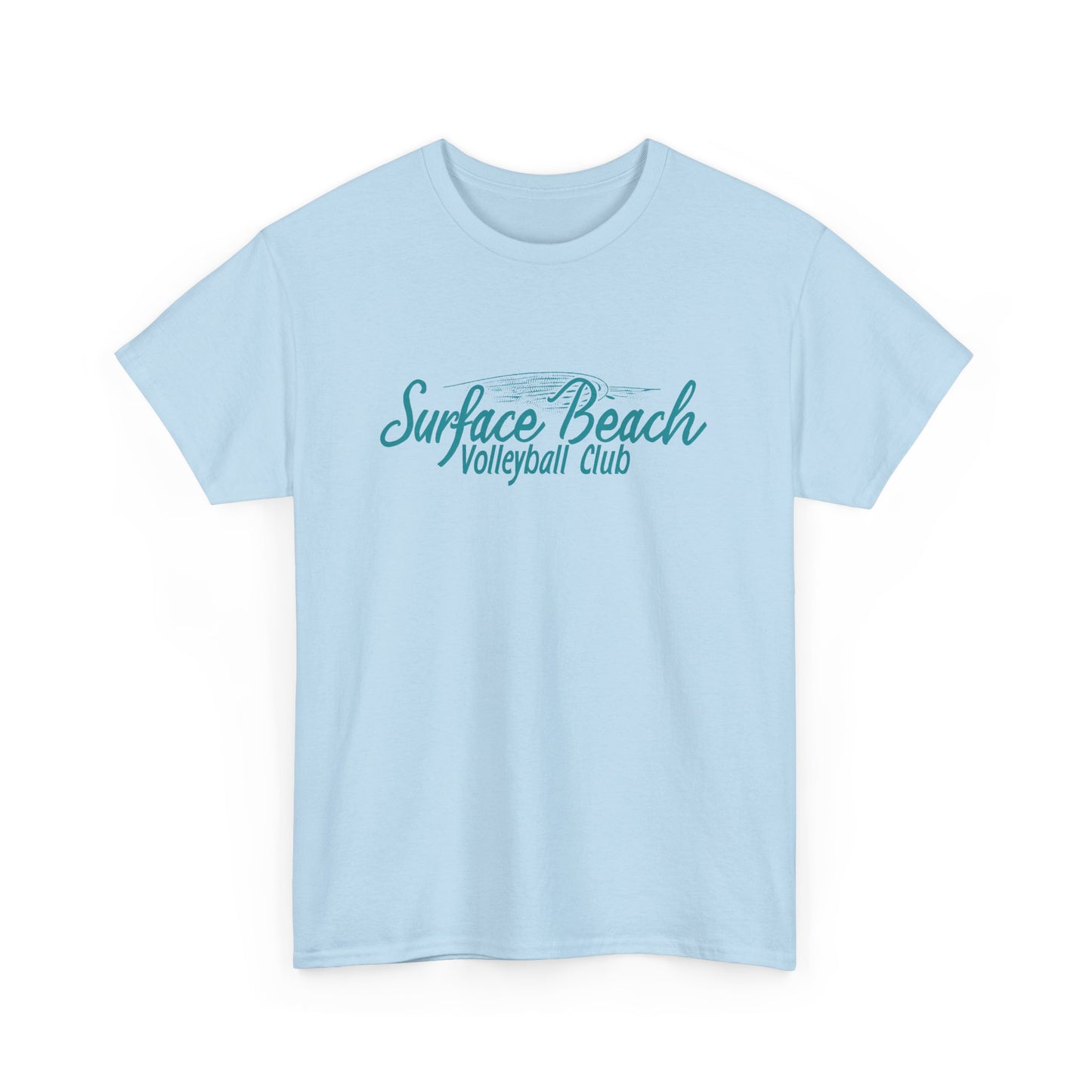 Surface Beach Volleyball “Partners” Unisex Heavy Cotton Tee