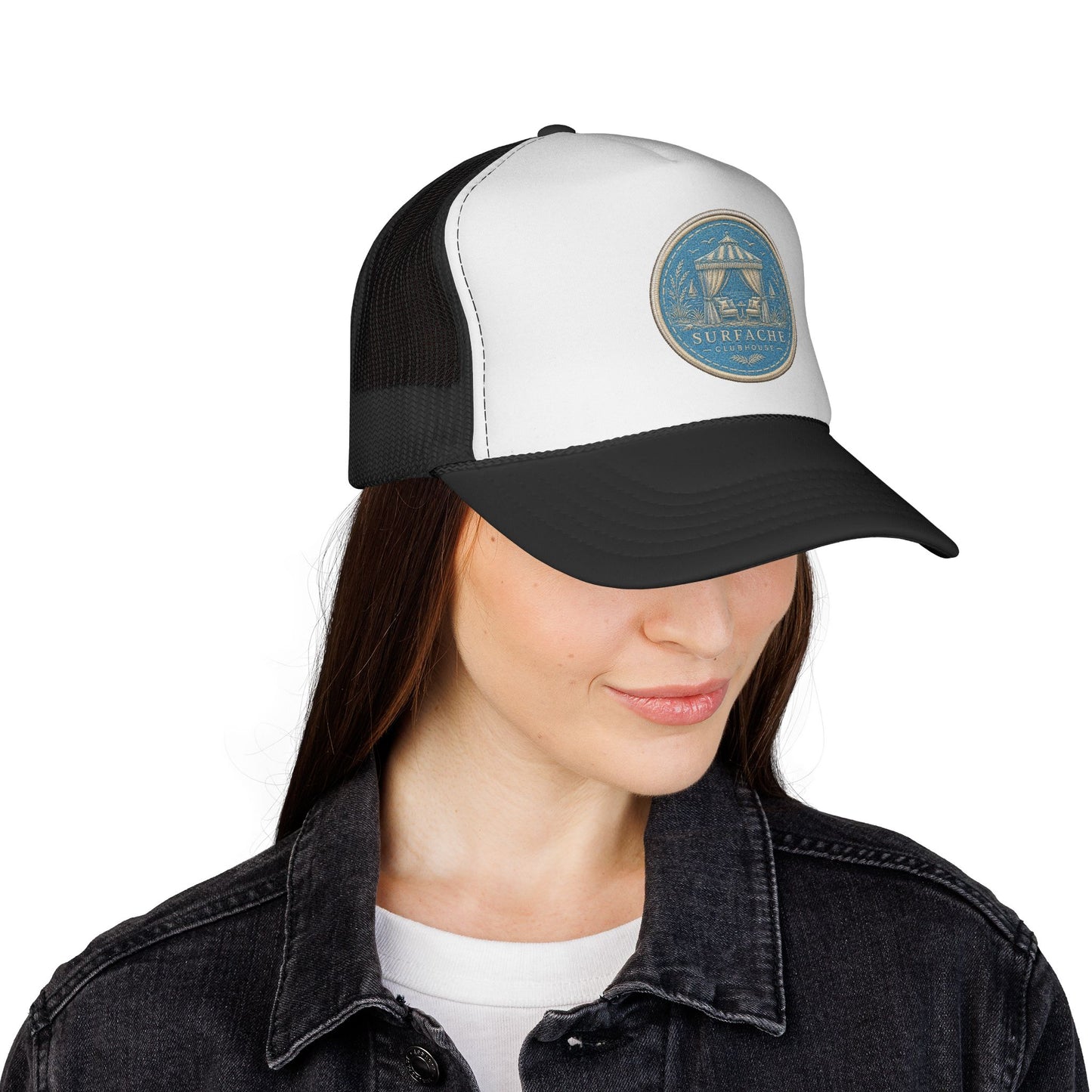 Surfache Vintage Sailboat Trucker Cap