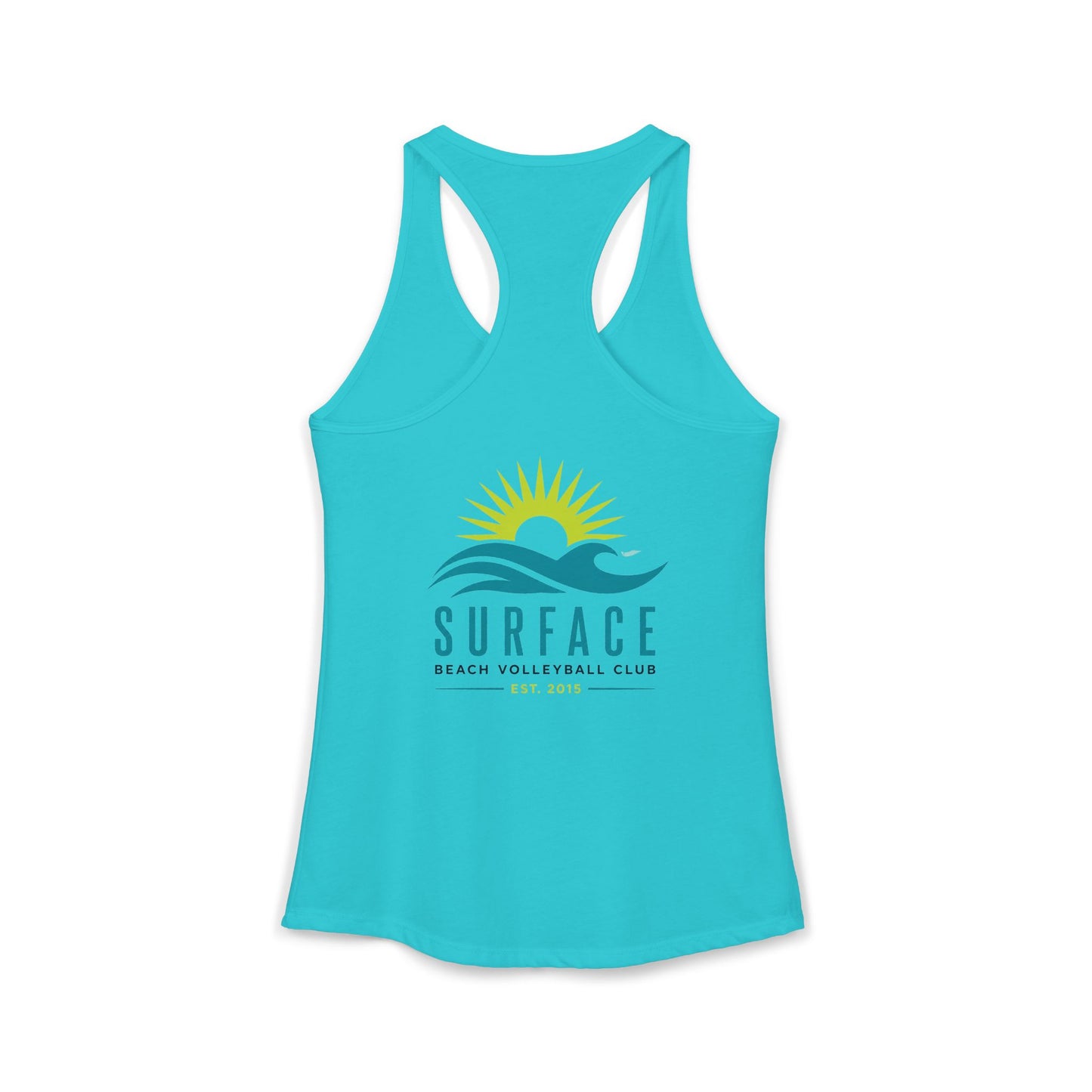 Surface Beach Volleyball Club Women's Racerback Tank - Beach Vibes