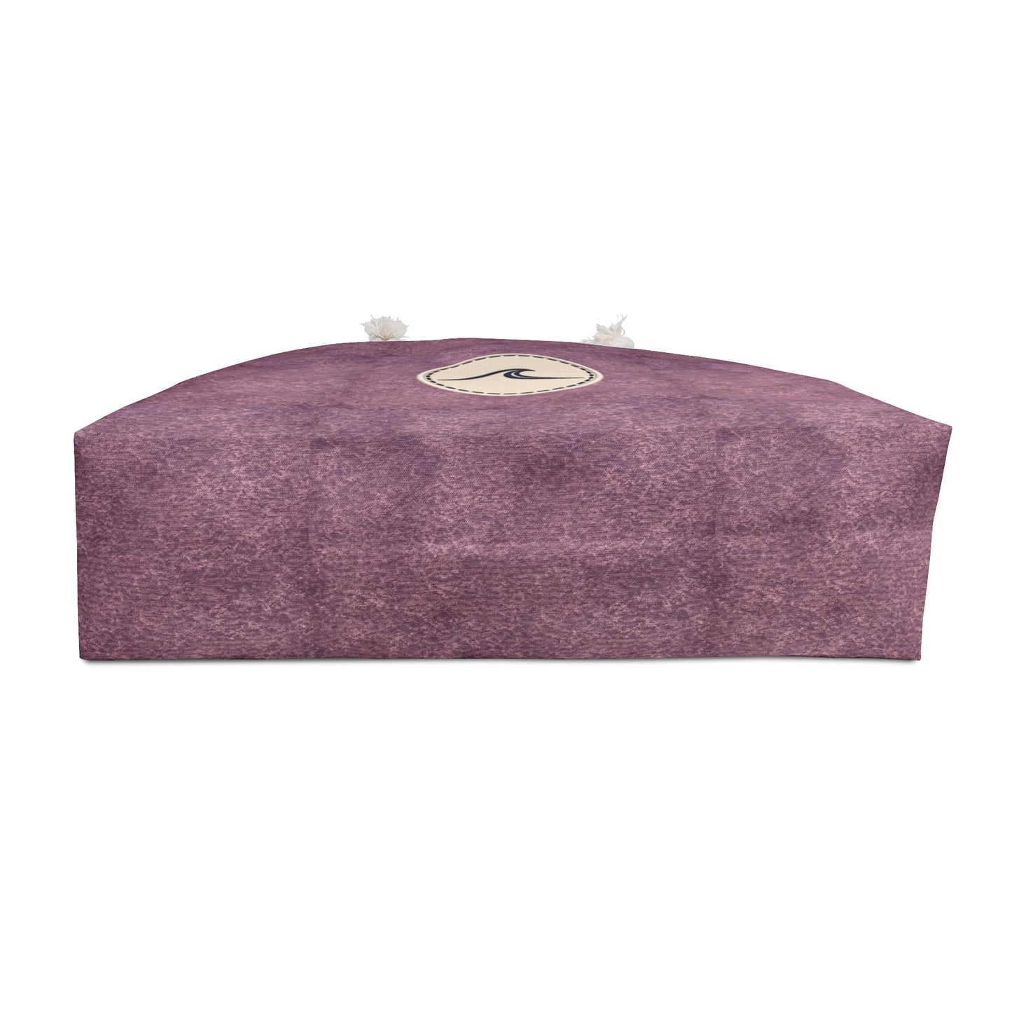 Surfache Plum Suede Weekender Bag — Large Rope-Handle Travel Tote