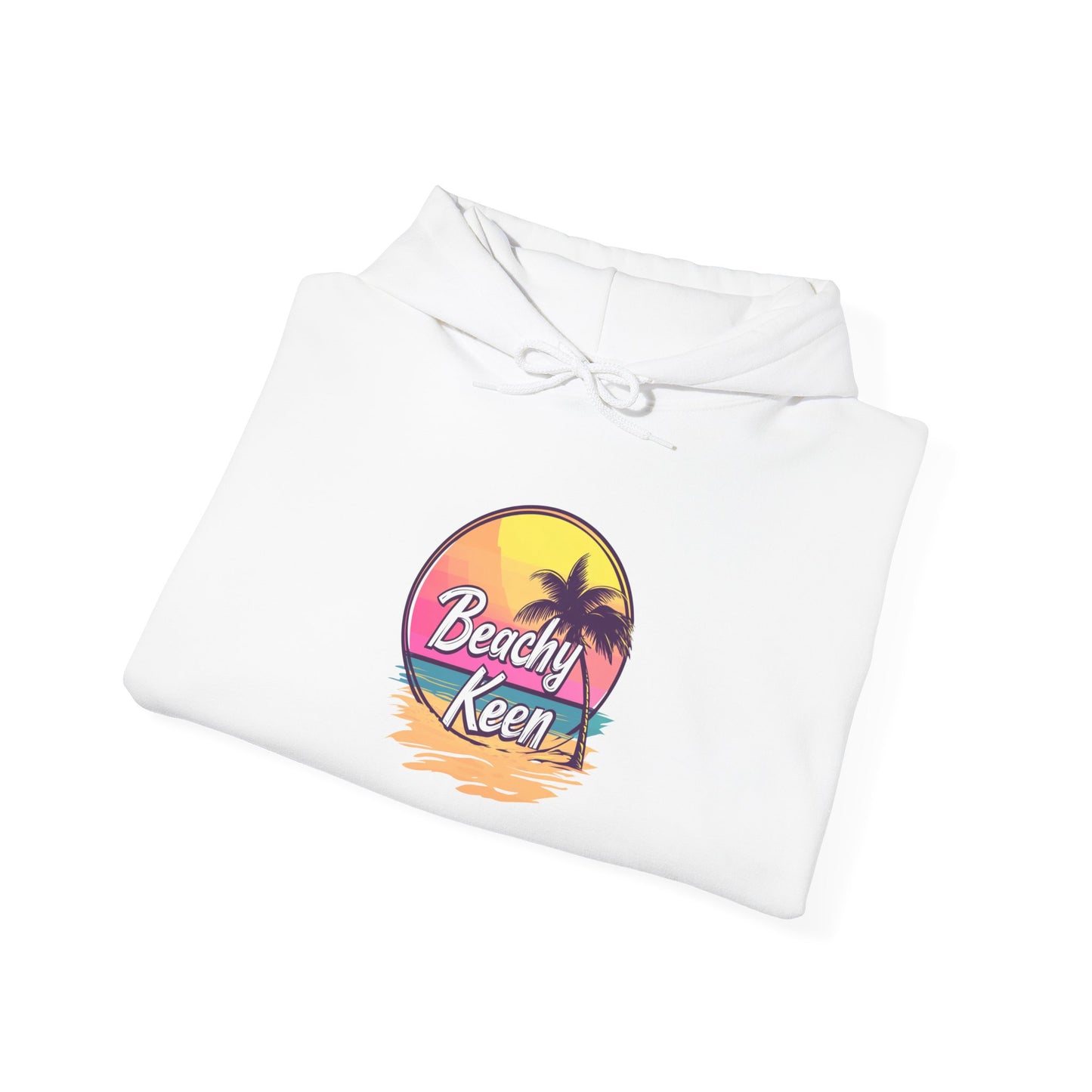 Beachy Keen Surface Beach Volleyball Unisex Heavy Blend™ Hooded Sweatshirt