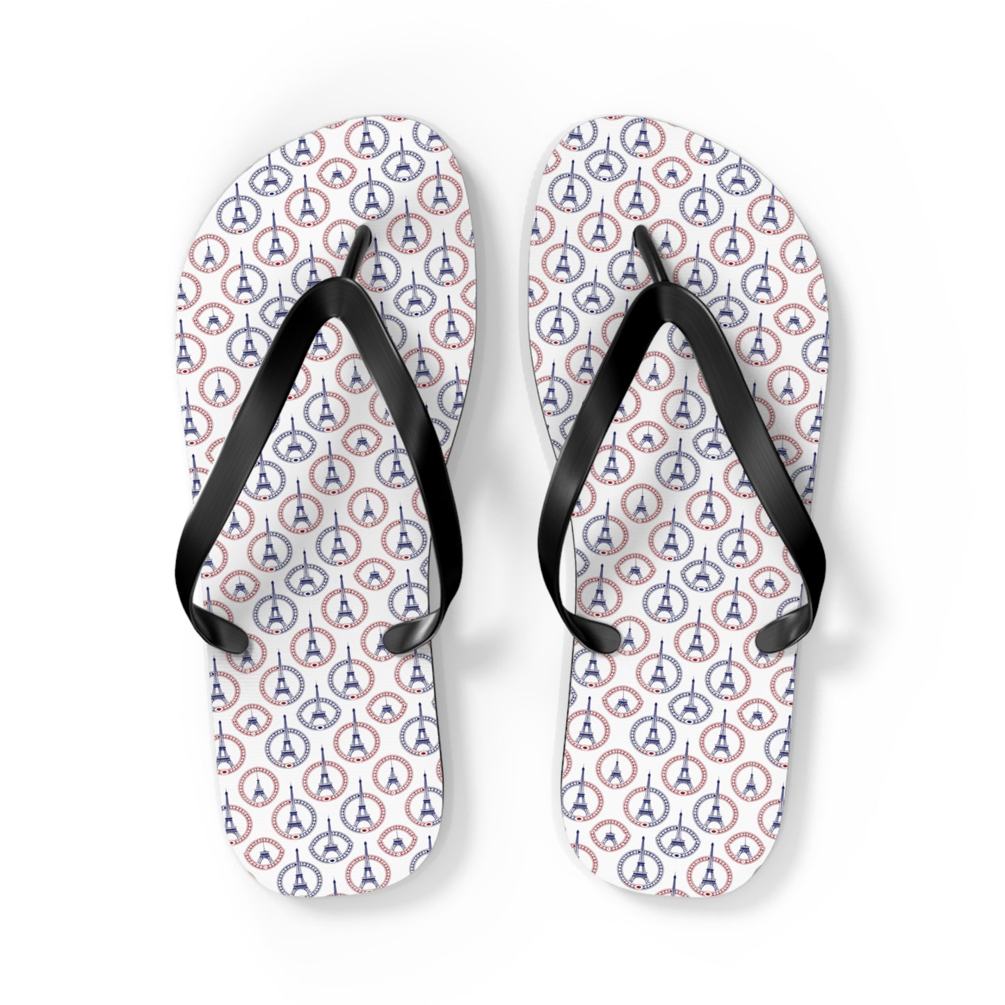 Paris Olympics Inspired Moda Urbano Designer Flip Flops