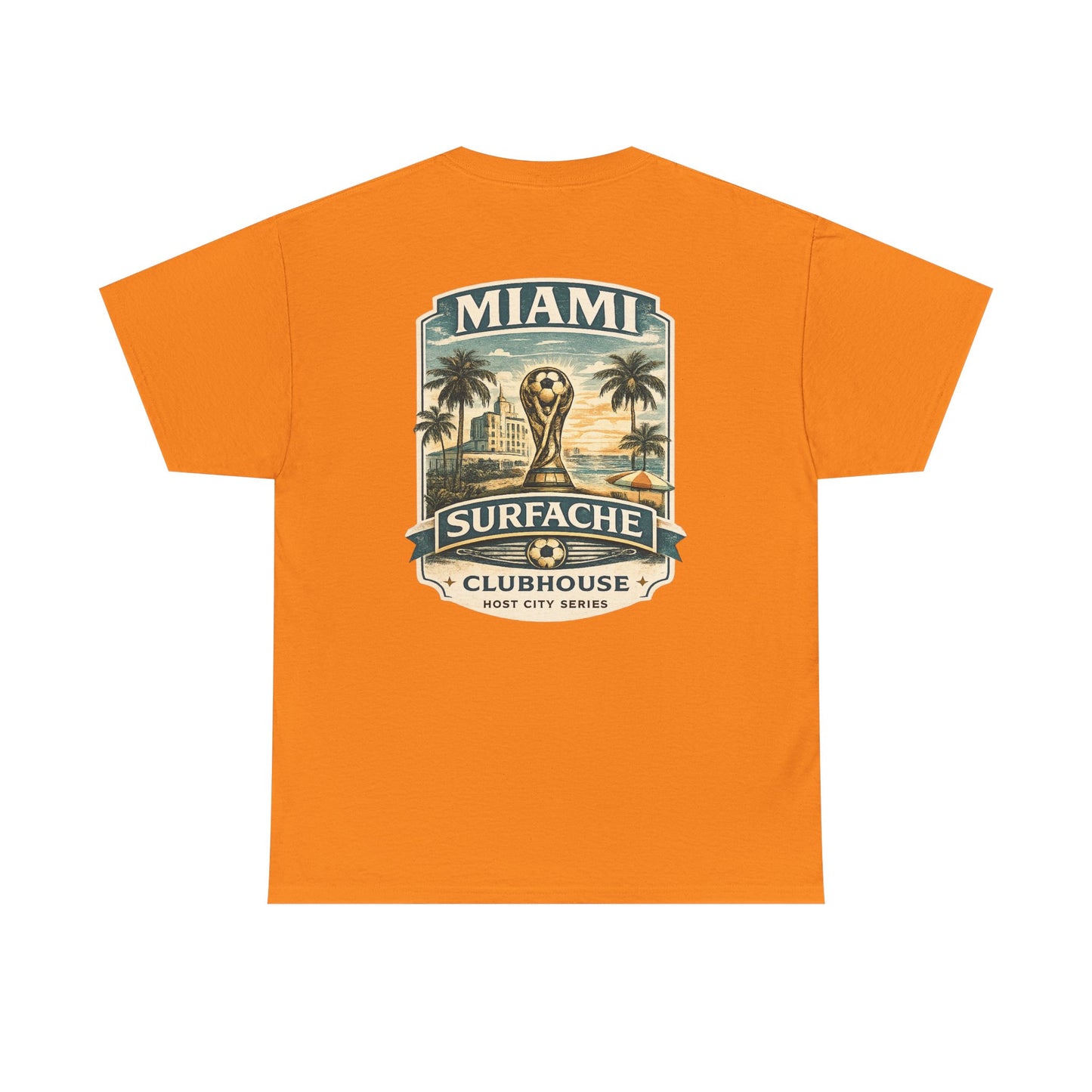 Surfache Miami Clubhouse T-Shirt — Vintage Palm Beach Surf Tee