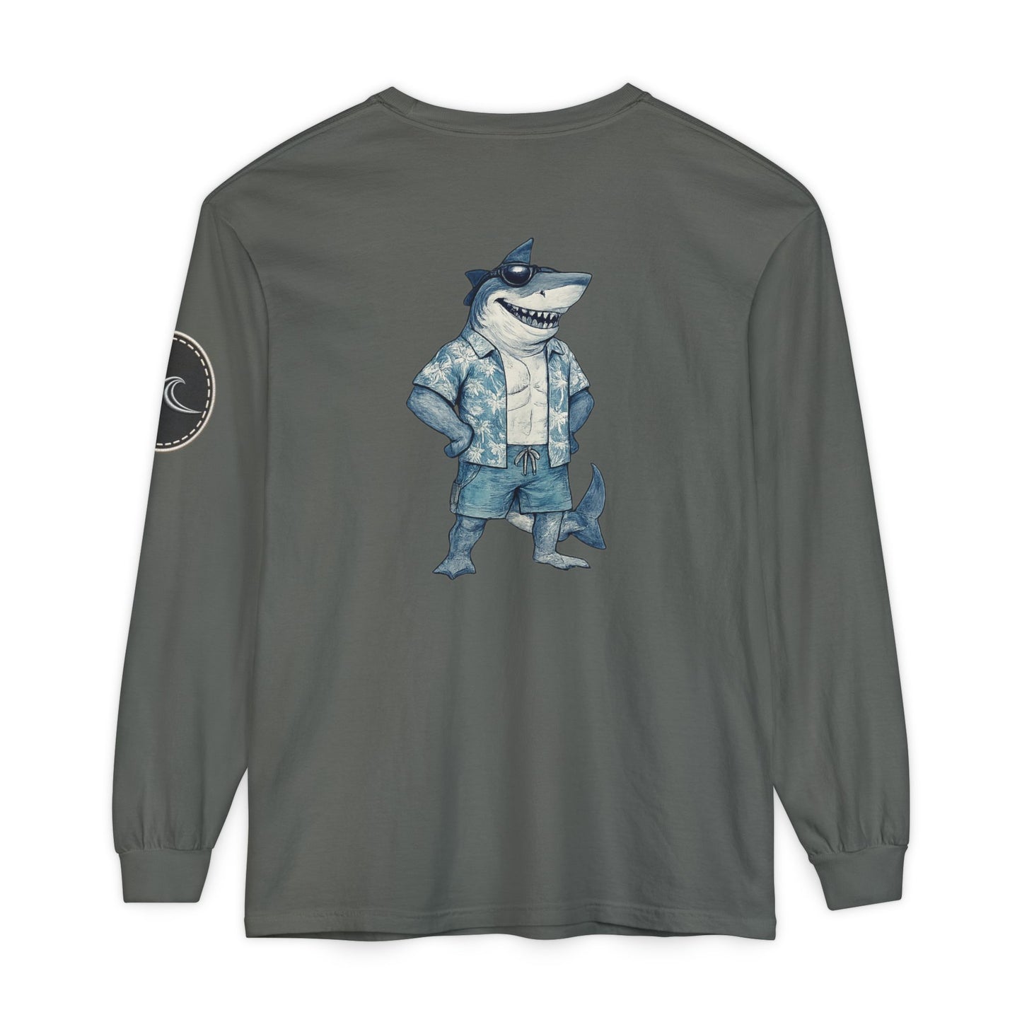 Surfache Shark Graphic Long Sleeve Tee