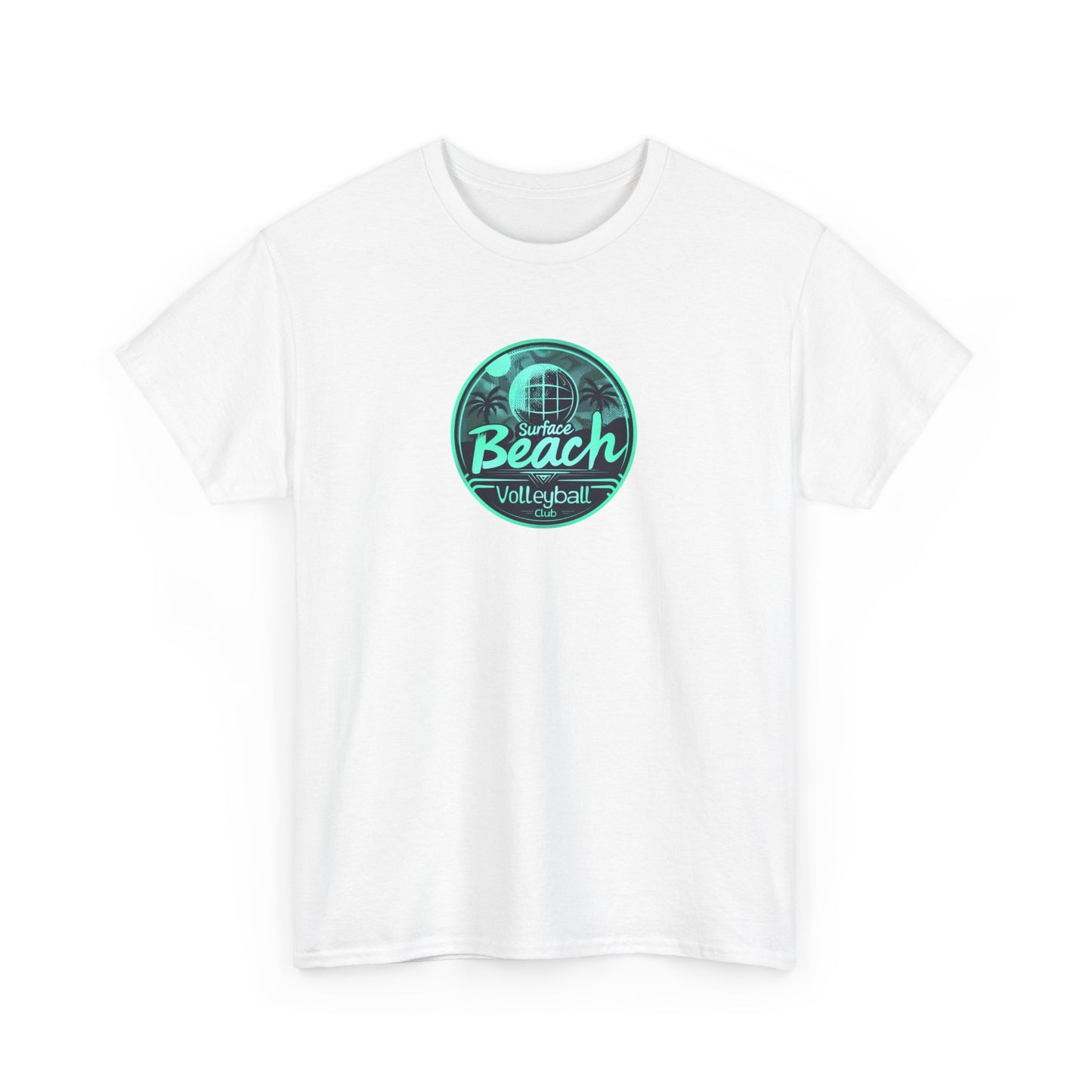 Icon Surface Beach Volleyball Club Unisex Heavy Cotton Tee