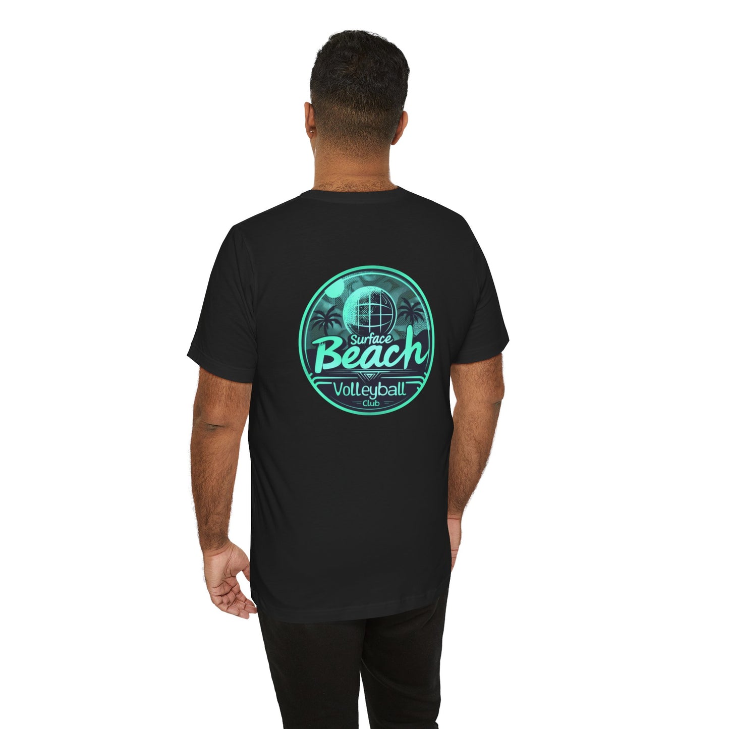 2024 Mascot Icon Surface Beach Volleyball Club Unisex Jersey Short Sleeve Tee