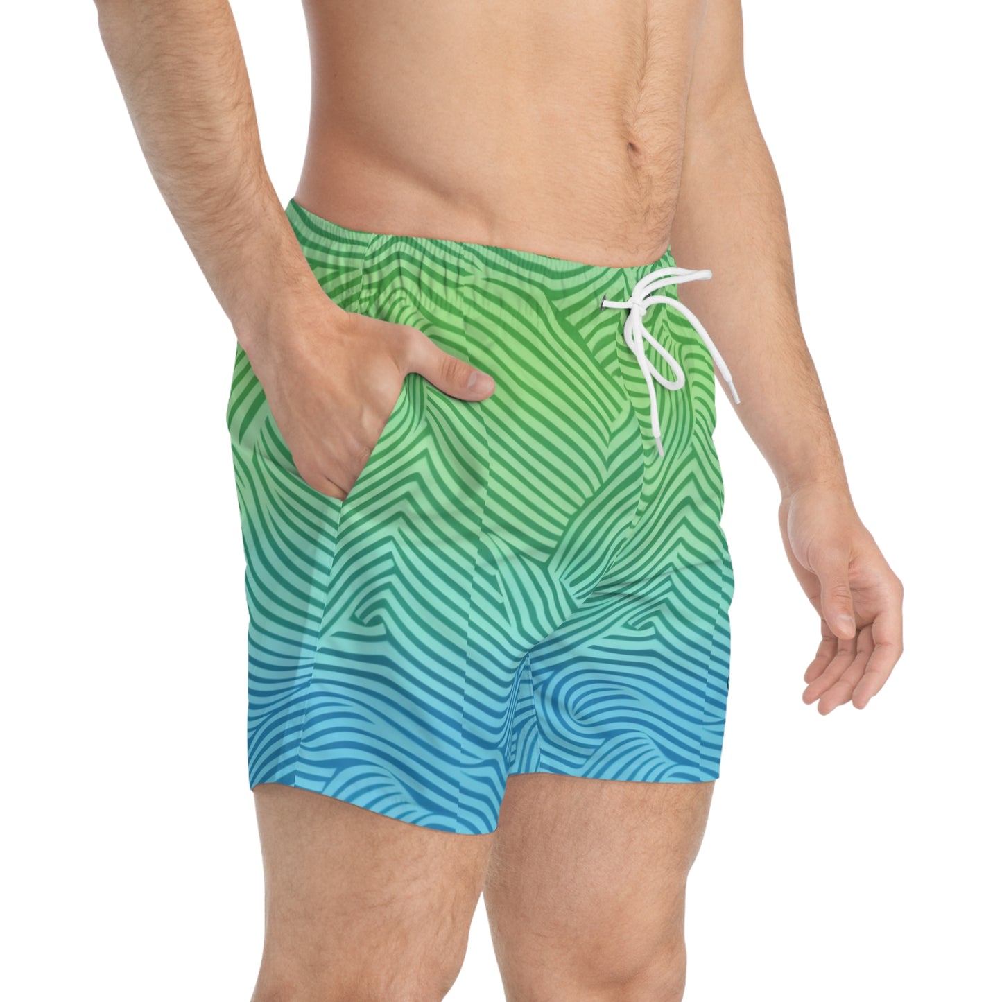 Mascot Surface Beach Volleyball Club Modern Swim Trunks