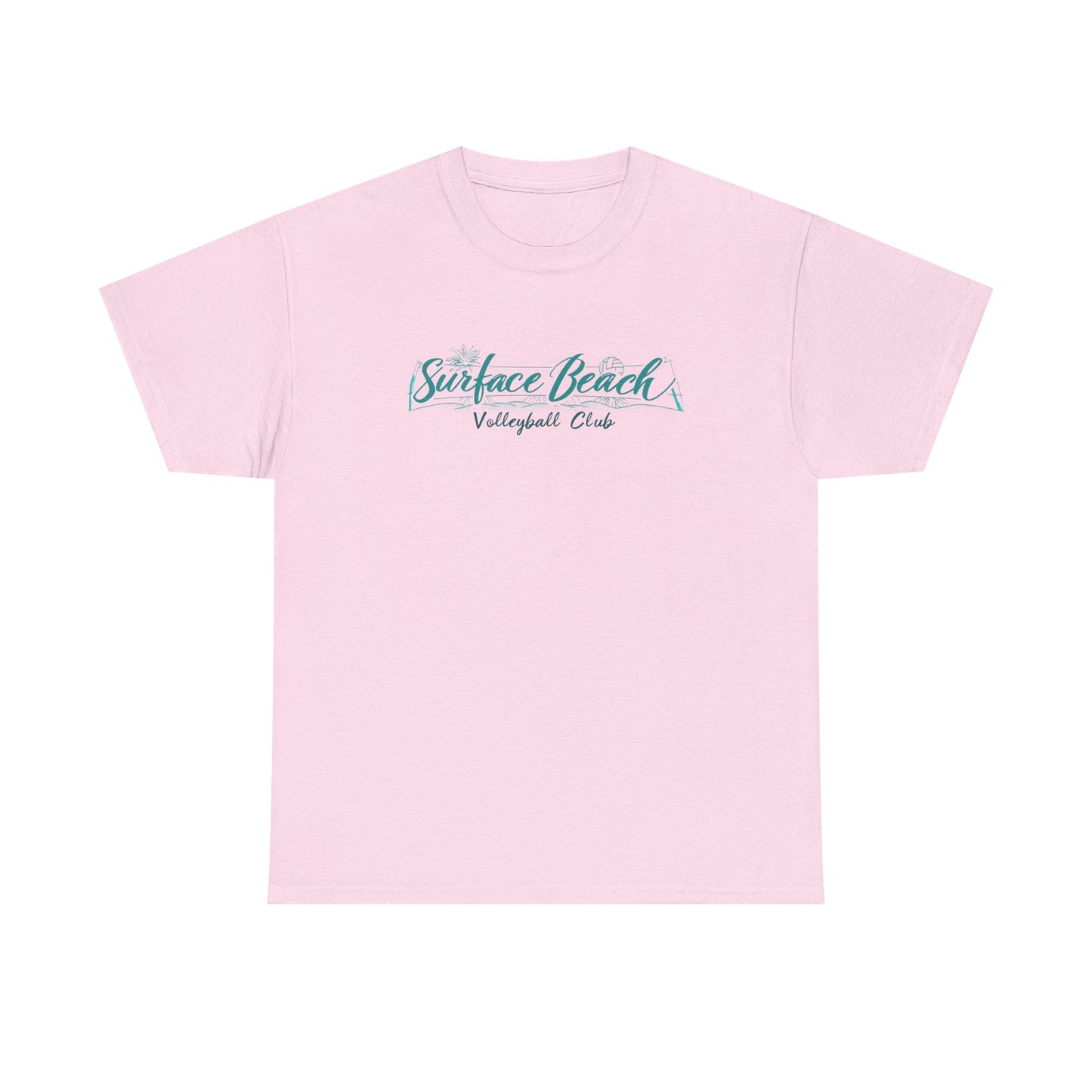 Beach Player Volleyball Tee — Surface Beach Club Graphic T-Shirt