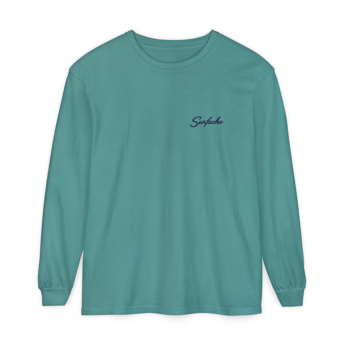 Surfache Long Sleeve T-Shirt — Coastal Heron Graphic