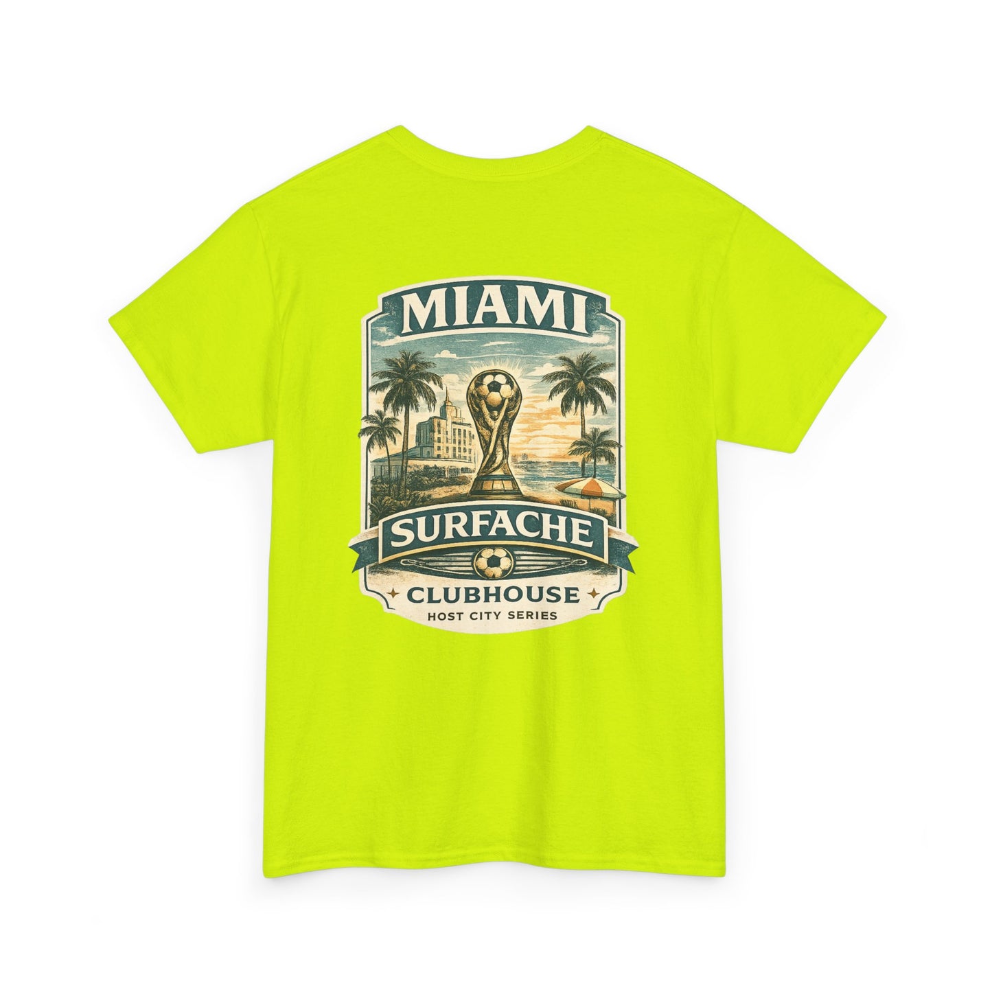 Surfache Miami Clubhouse T-Shirt — Vintage Palm Beach Surf Tee