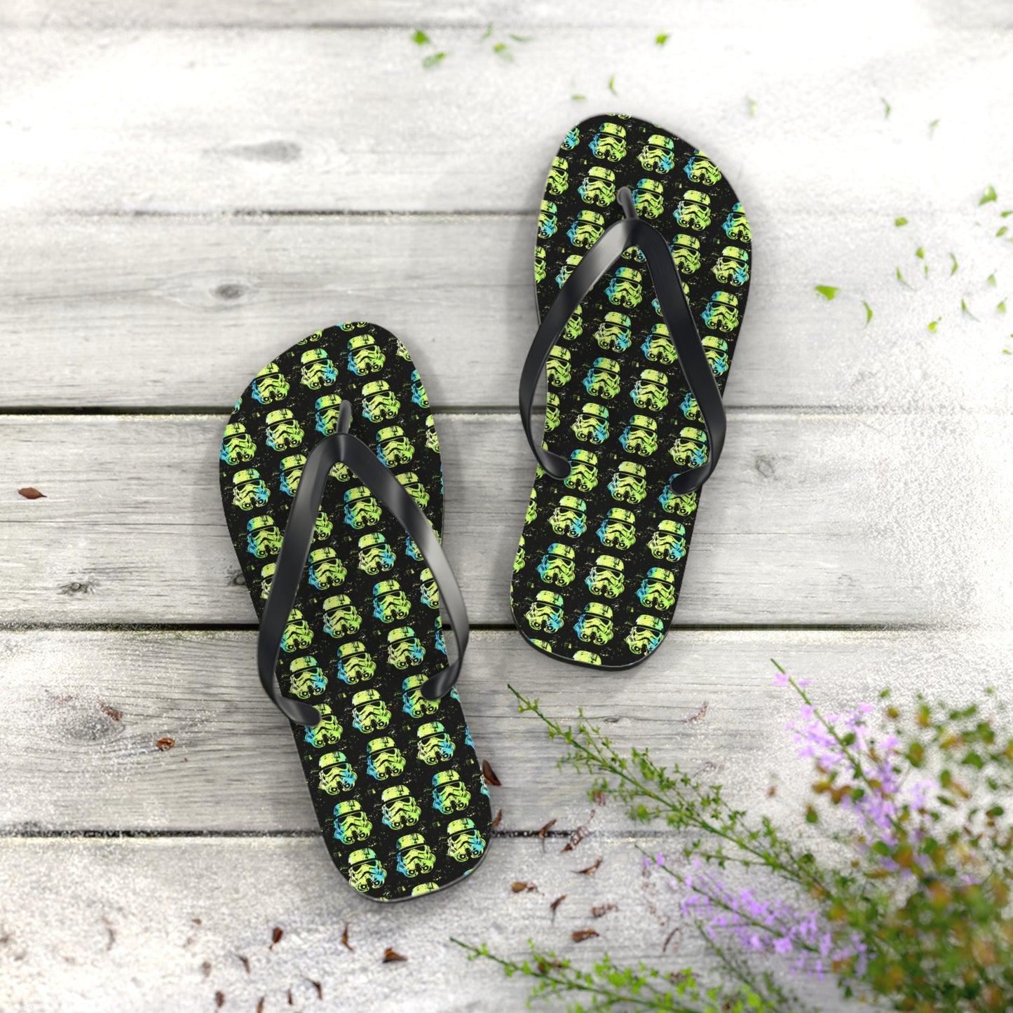 Moda Urbano Sci-fi Designer Flip Flops