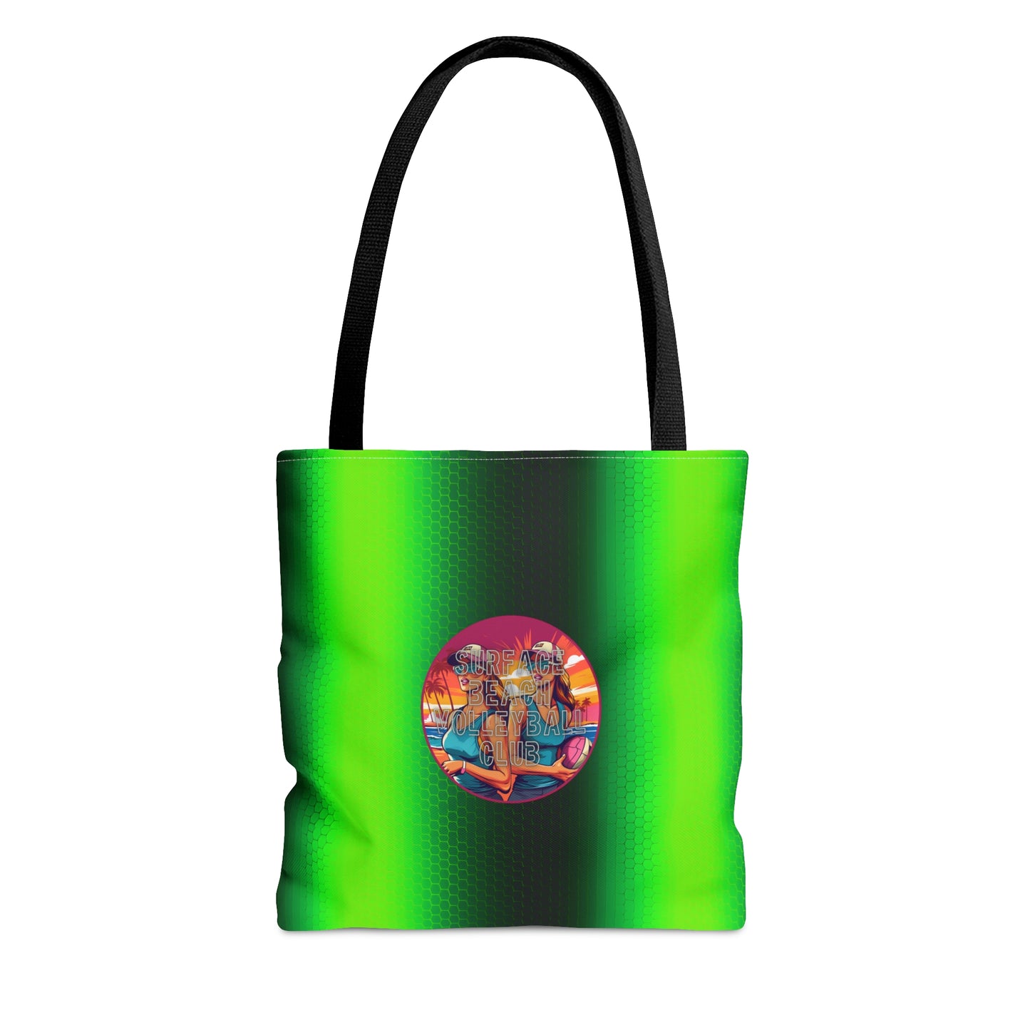 Surface Beach Volleyball Floral Logo Tote Bag (AOP)