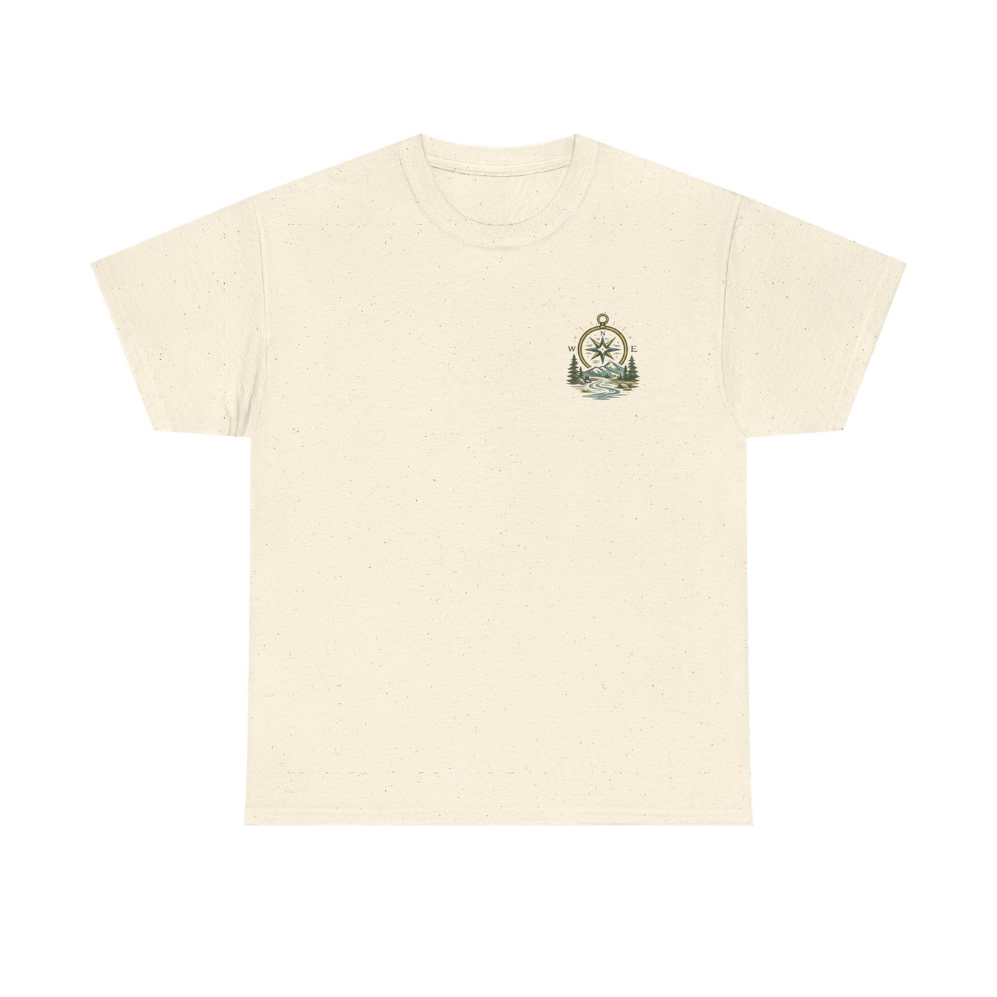 Adventure Compass Tee — "You Can't Control Everything" Outdoor Graphic T‑Shirt