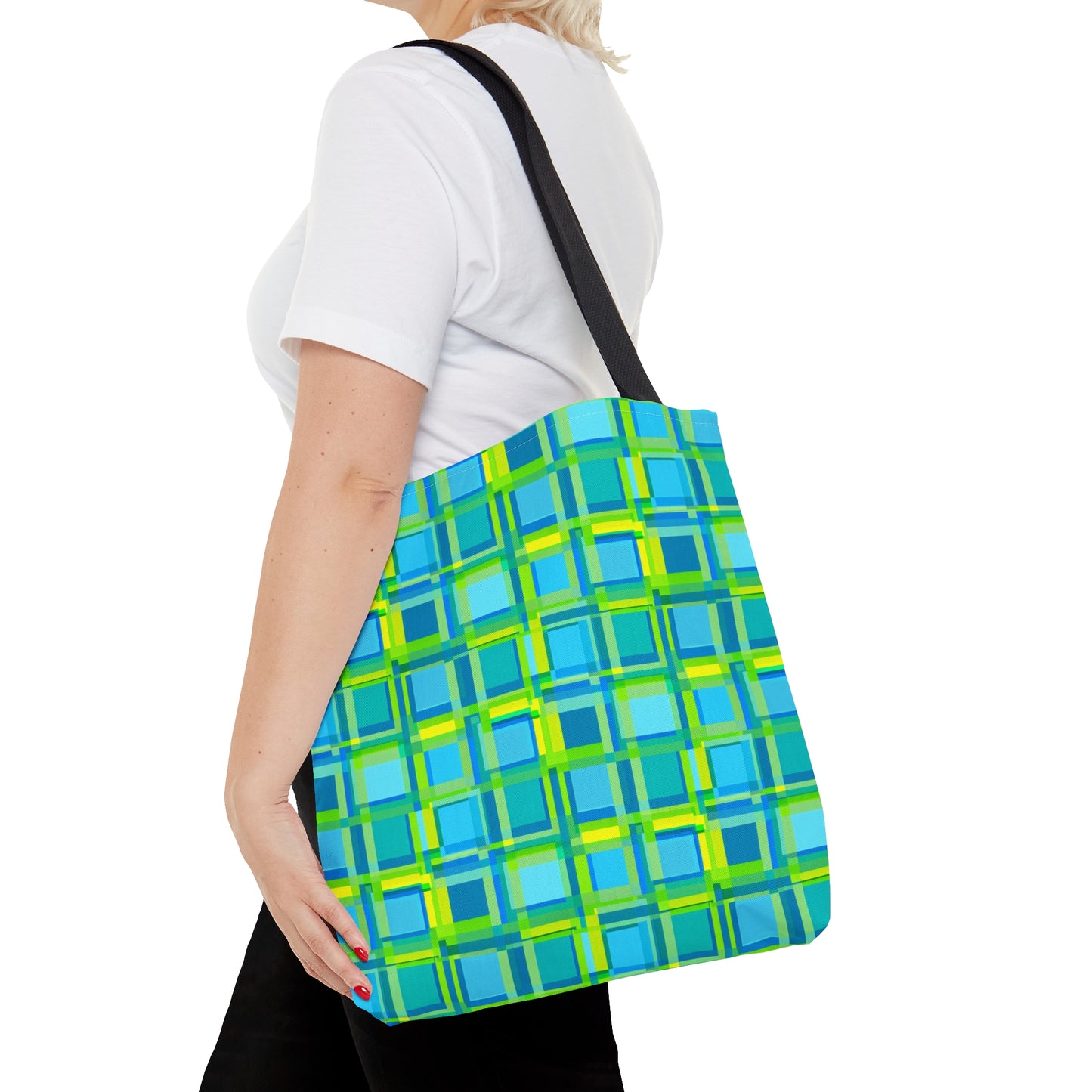 Moda Urbano Geometric Tote Bag (AOP)