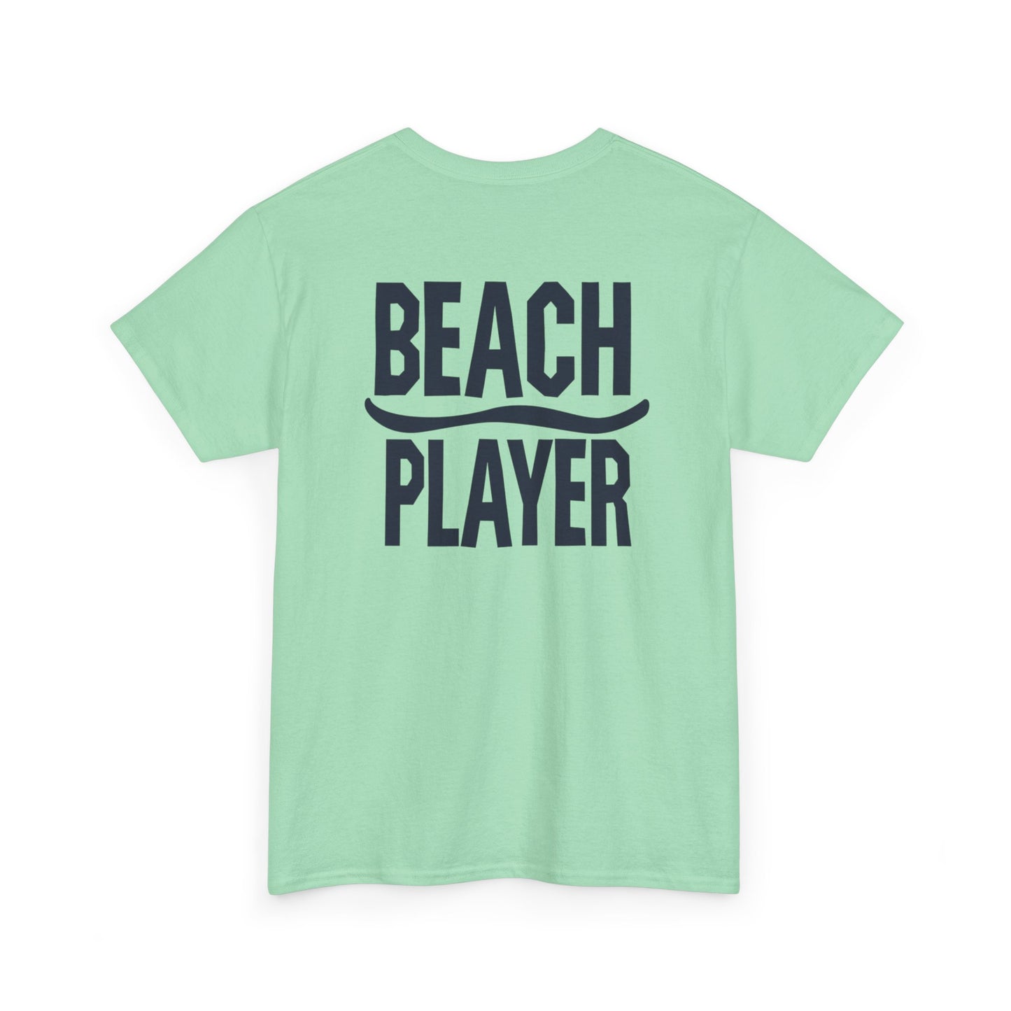 Beach Player Volleyball Tee — Surface Beach Club Graphic T-Shirt
