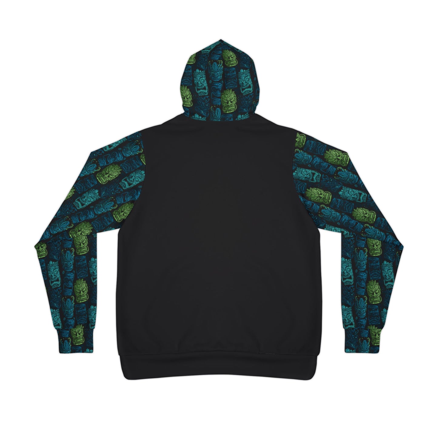 Surface Beach Volleyball Club Tiki Sublimated Designer Athletic Hoodie