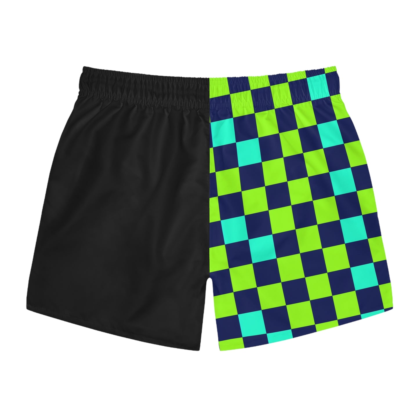 Checkered Icon Surface Beach Volleyball Club Modern Swim Trunks