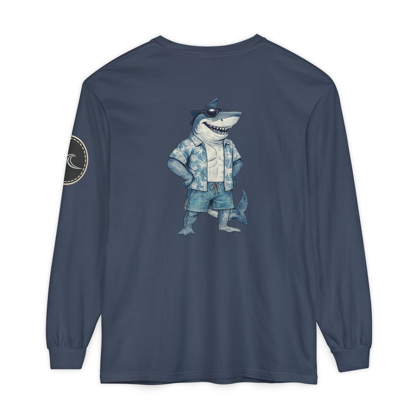 Surfache Shark Graphic Long Sleeve Tee