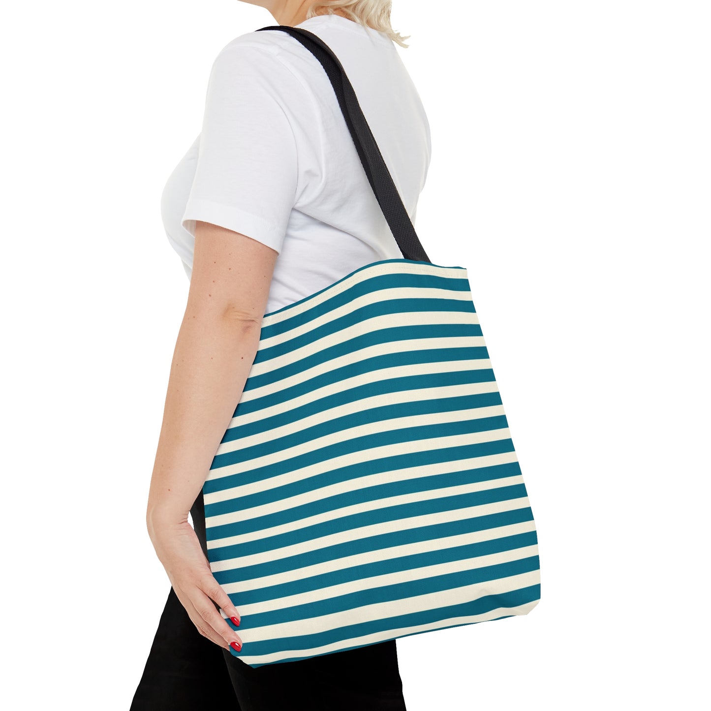 Moda Urbano Striped Tote Bag (AOP)