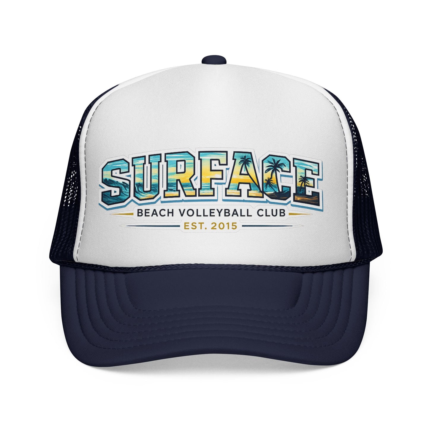 Surface Beach Volleyball Club Trucker Cap | Surf Graphic Trucker Hat