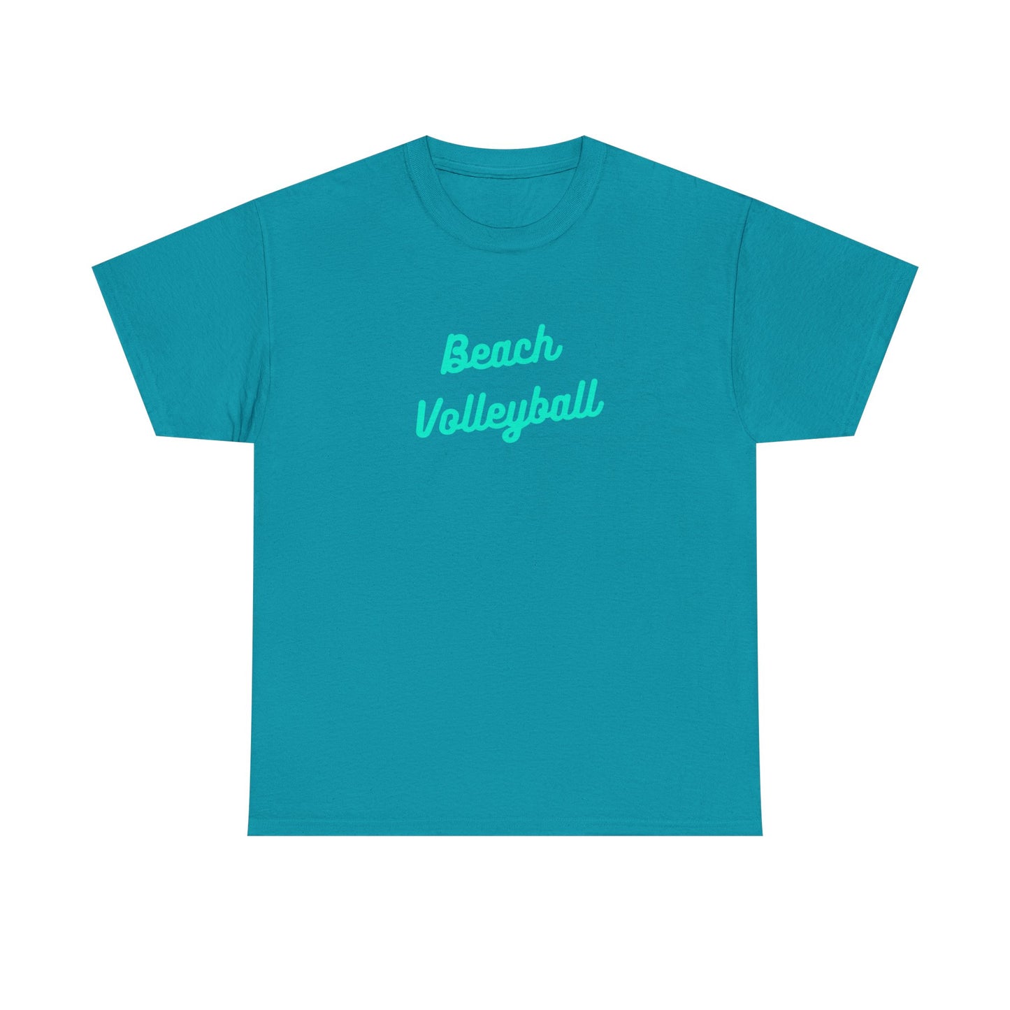 Beach Volleyball “Partners” Unisex Heavy Cotton Tee