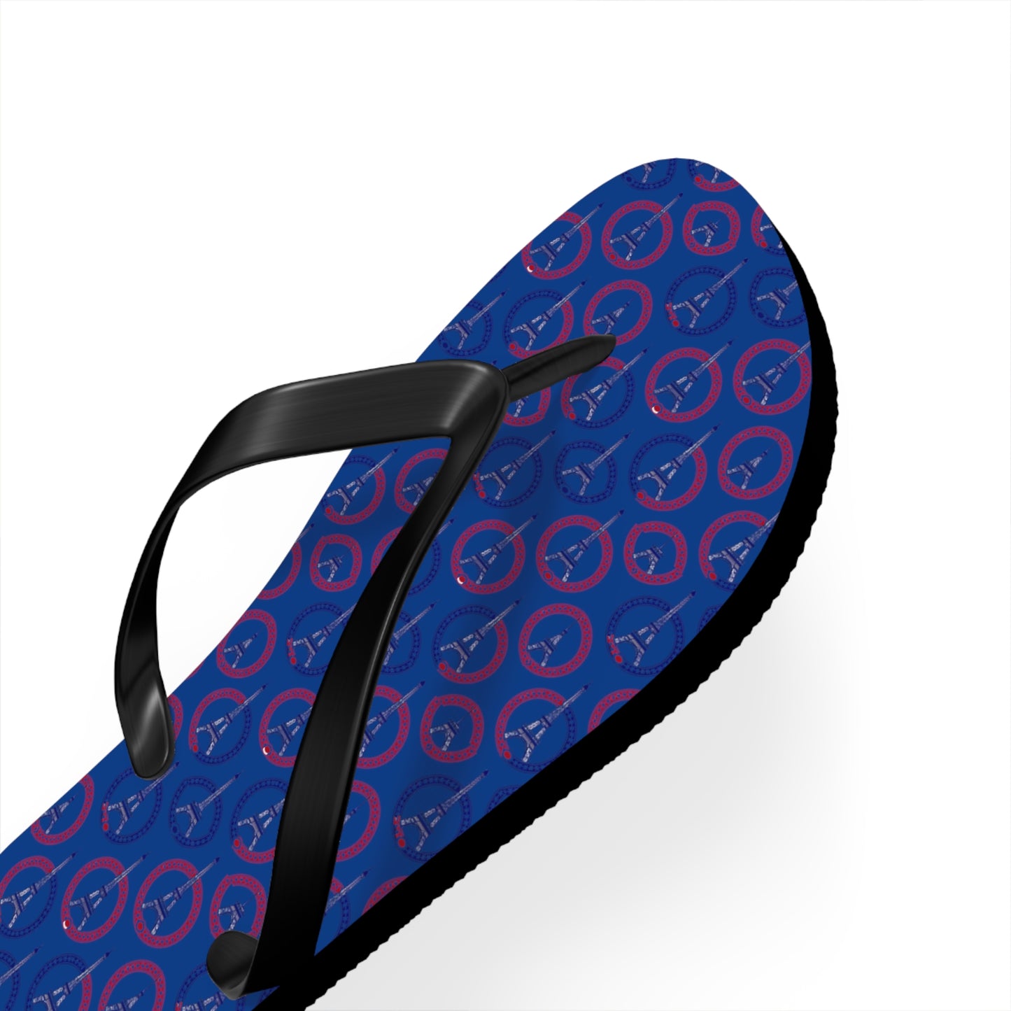 Paris Olympics Inspired Moda Urbano Designer Flip Flops