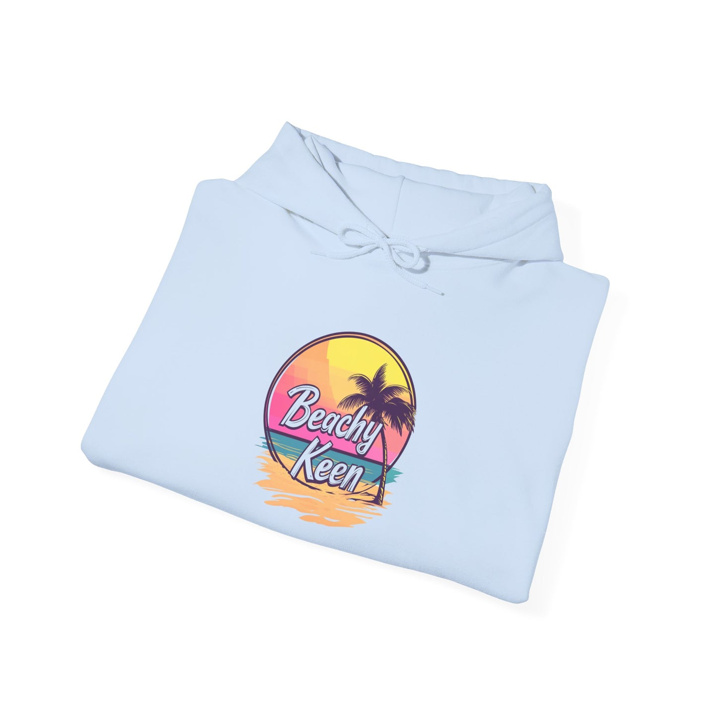 Beachy Keen Surface Beach Volleyball Unisex Heavy Blend™ Hooded Sweatshirt