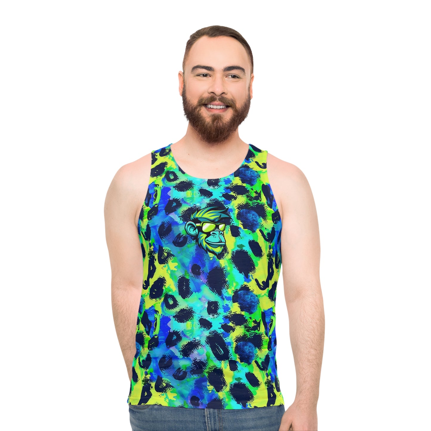 Mascot Surface Beach Volleyball Club Unisex Tank Top (AOP)