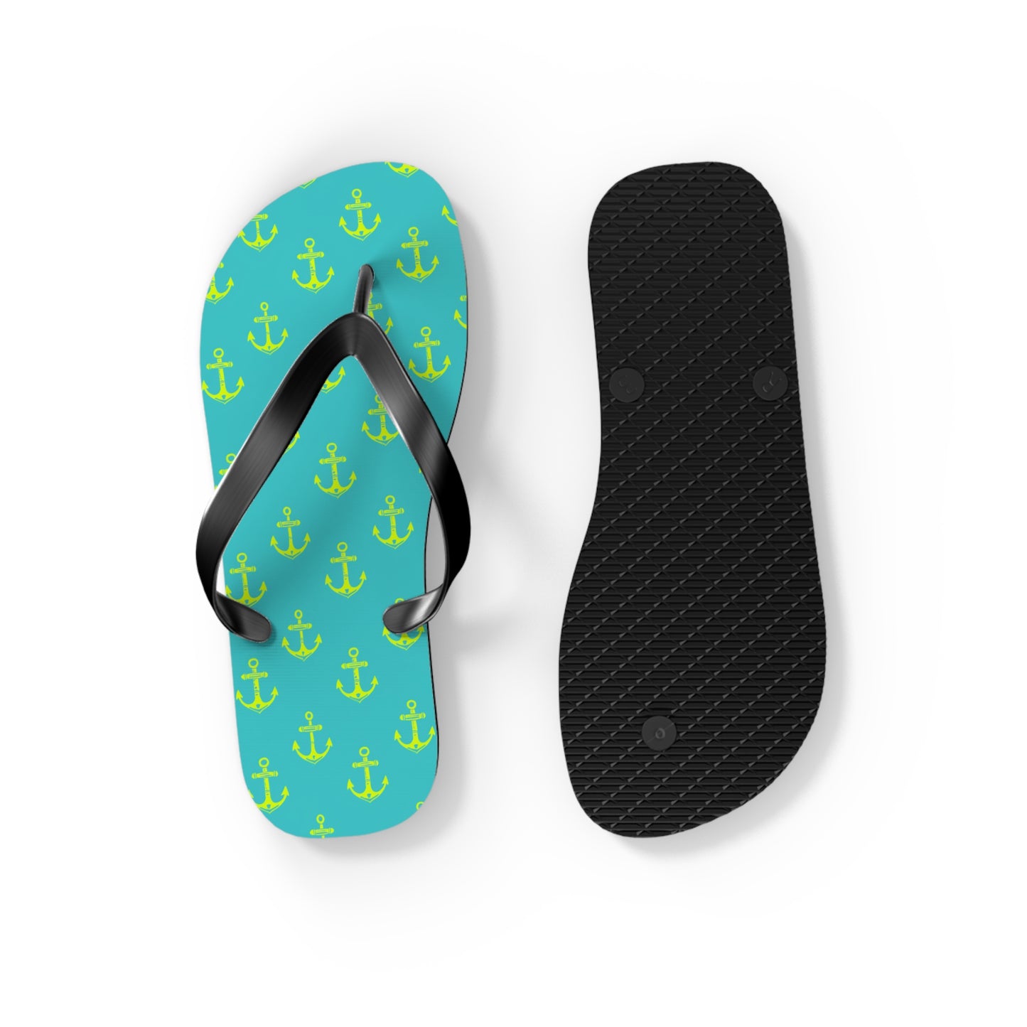 Anchors Away Surface Beach Volleyball Club Designer Flip Flops