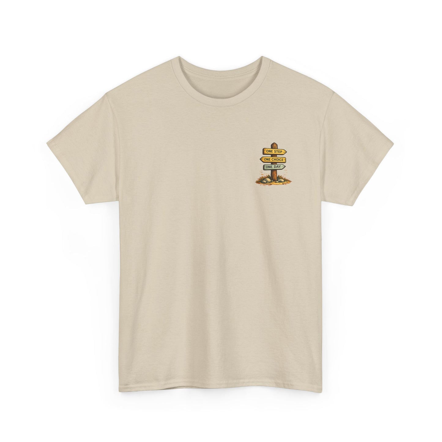 Progress Not Perfection Graphic Tee — Motivational Hiking Signback T‑Shirt