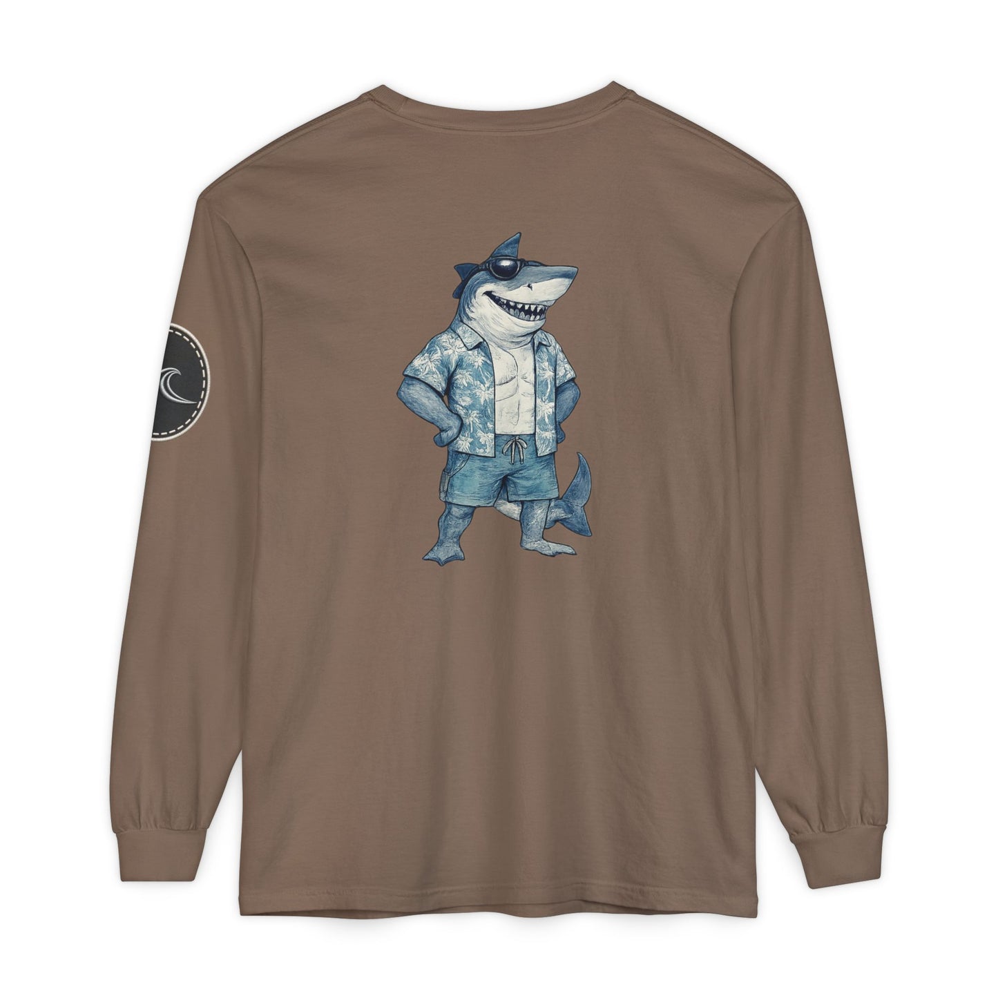 Surfache Shark Graphic Long Sleeve Tee