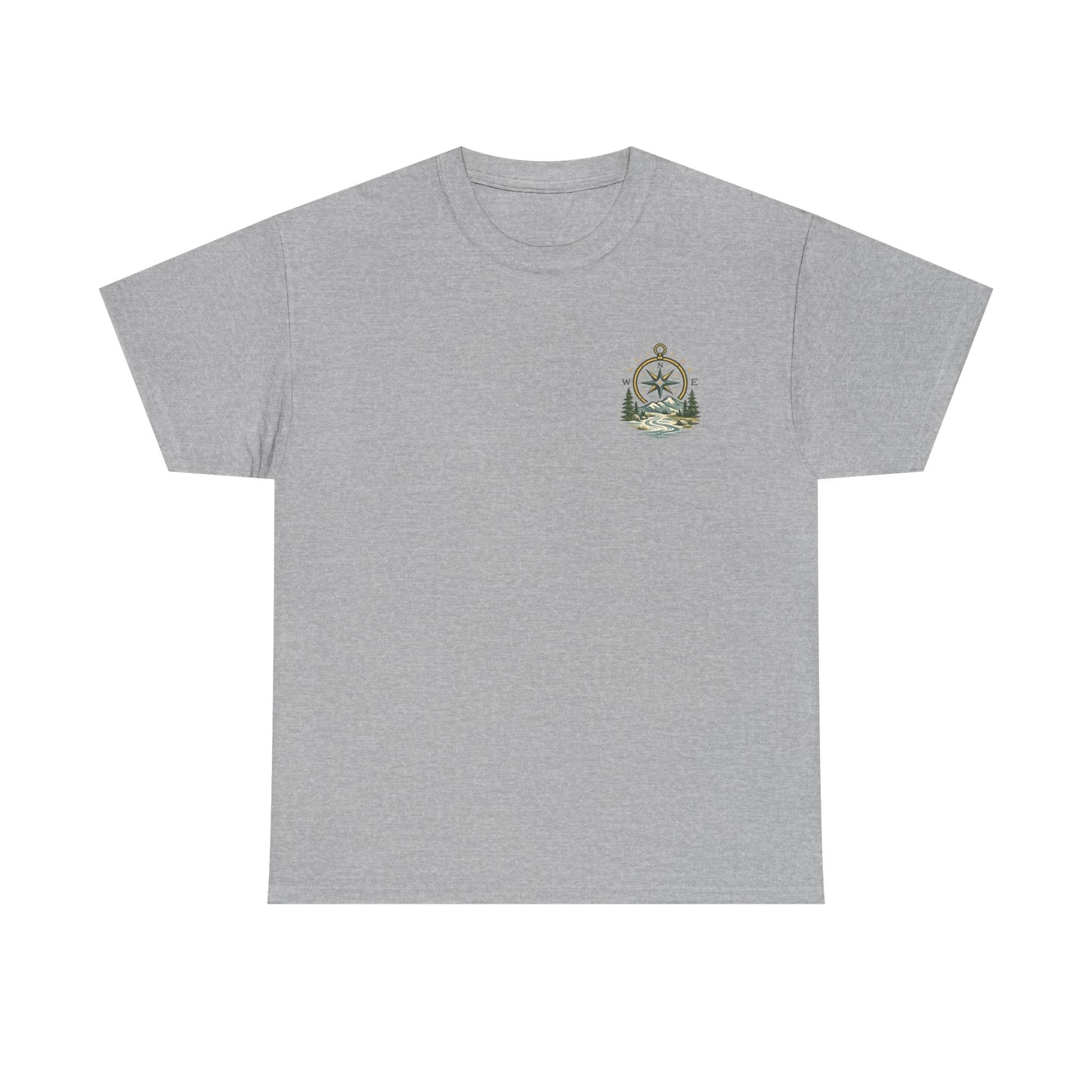 Adventure Compass Tee — "You Can't Control Everything" Outdoor Graphic T‑Shirt
