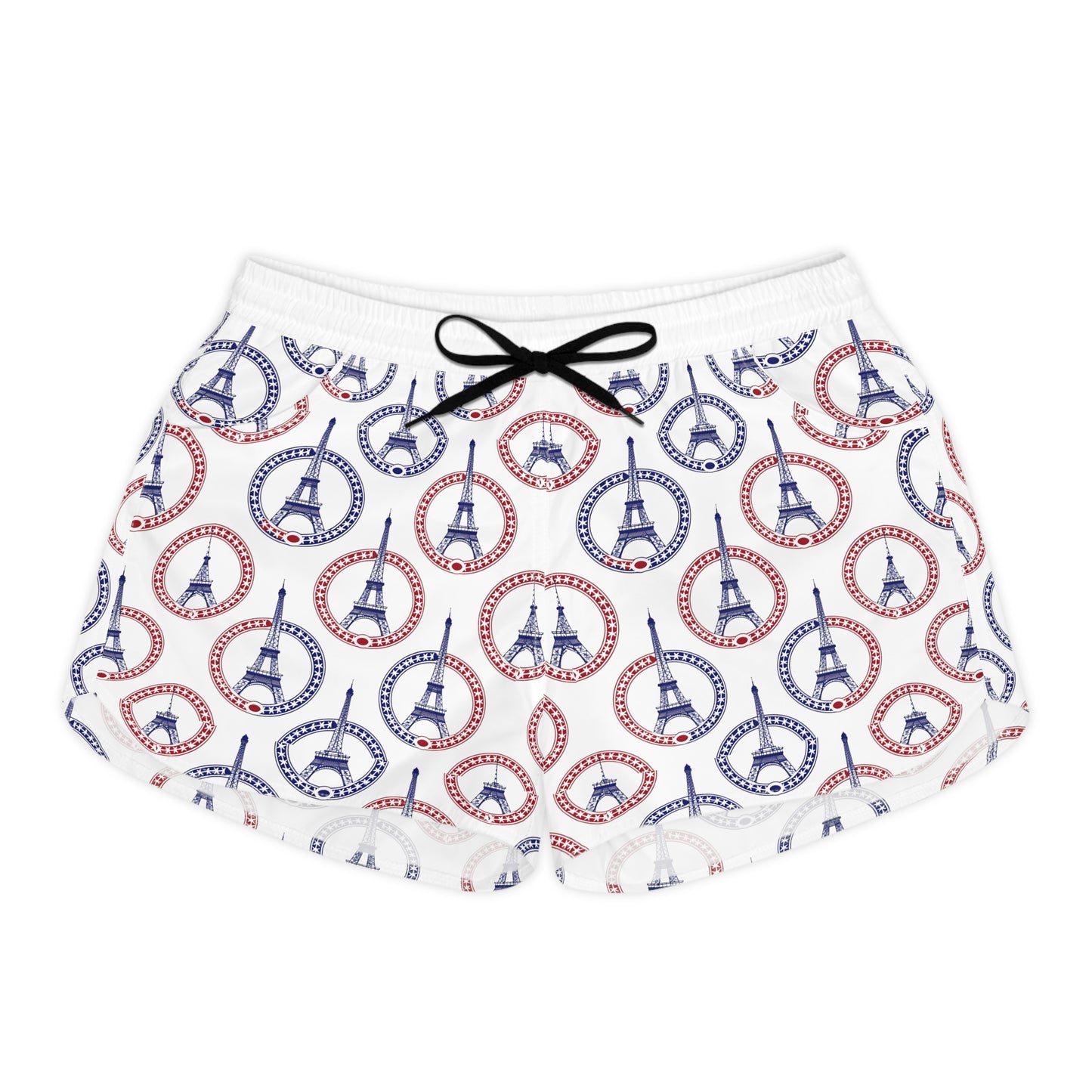 Paris Olympics Inspired Cover Up Women's Casual Shorts (AOP)