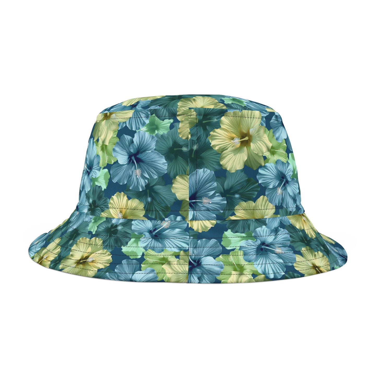 Moda Urbano Tropical Hibiscus Bucket Hat (AOP)