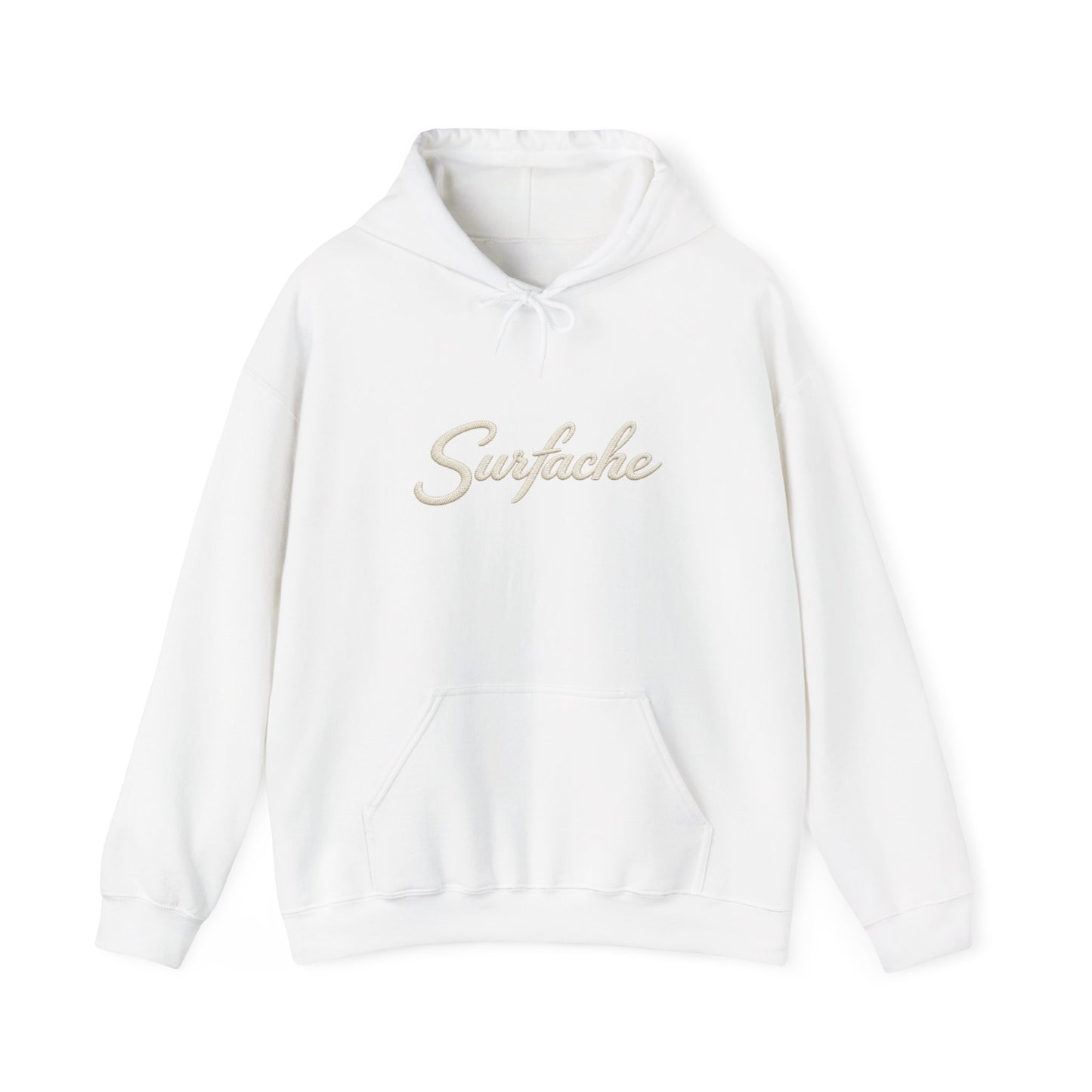 Surfache Wave Logo Hoodie — Coastal Surf-Inspired Pullover