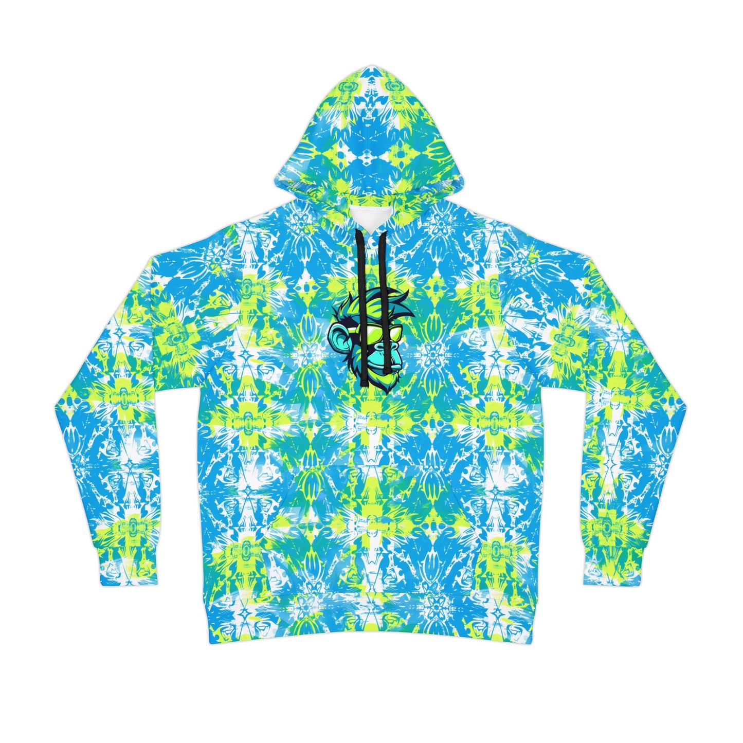 Mascot Surface Beach Volleyball Club Sublimated Designer Athletic Hoodie