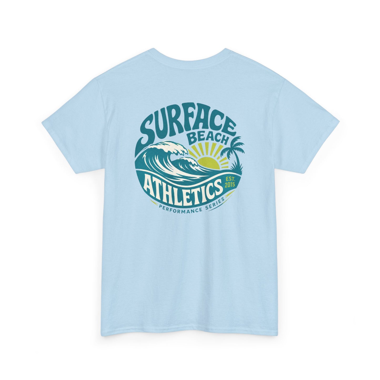 Surface Beach Athletics T-Shirt — Coastal Surf Vintage Tee