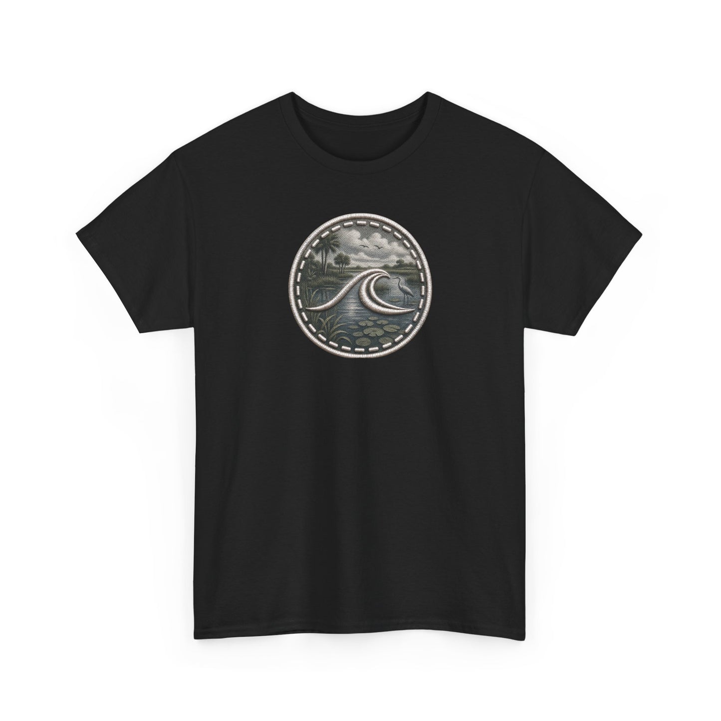 Surfache Everglades Wave Tee — Destination Logo T-Shirt