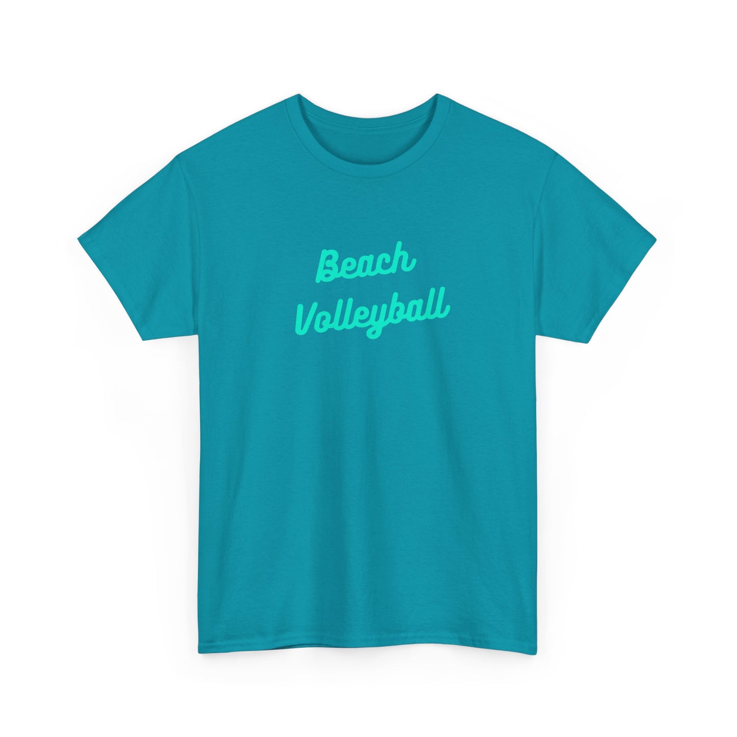 Beach Volleyball “Partners” Unisex Heavy Cotton Tee