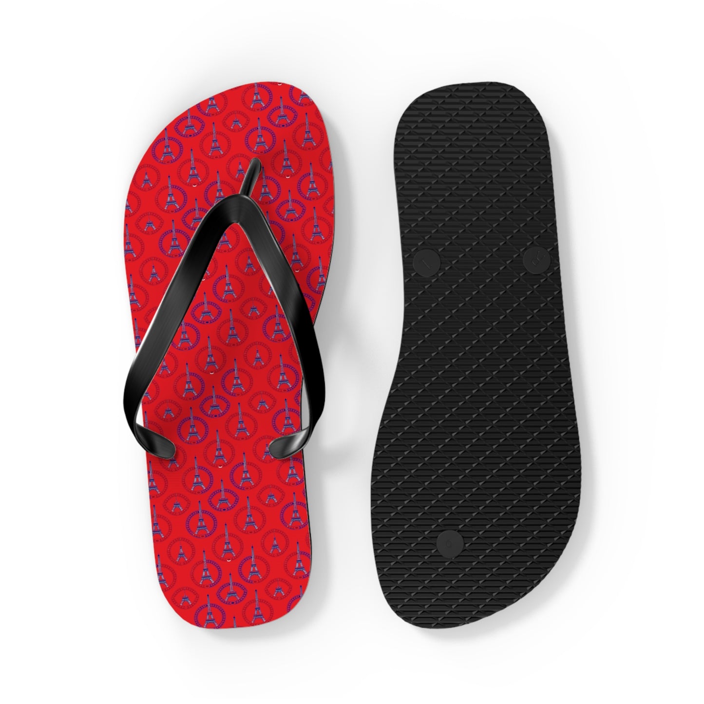 Paris Olympics Inspired Moda Urbano Designer Flip Flops