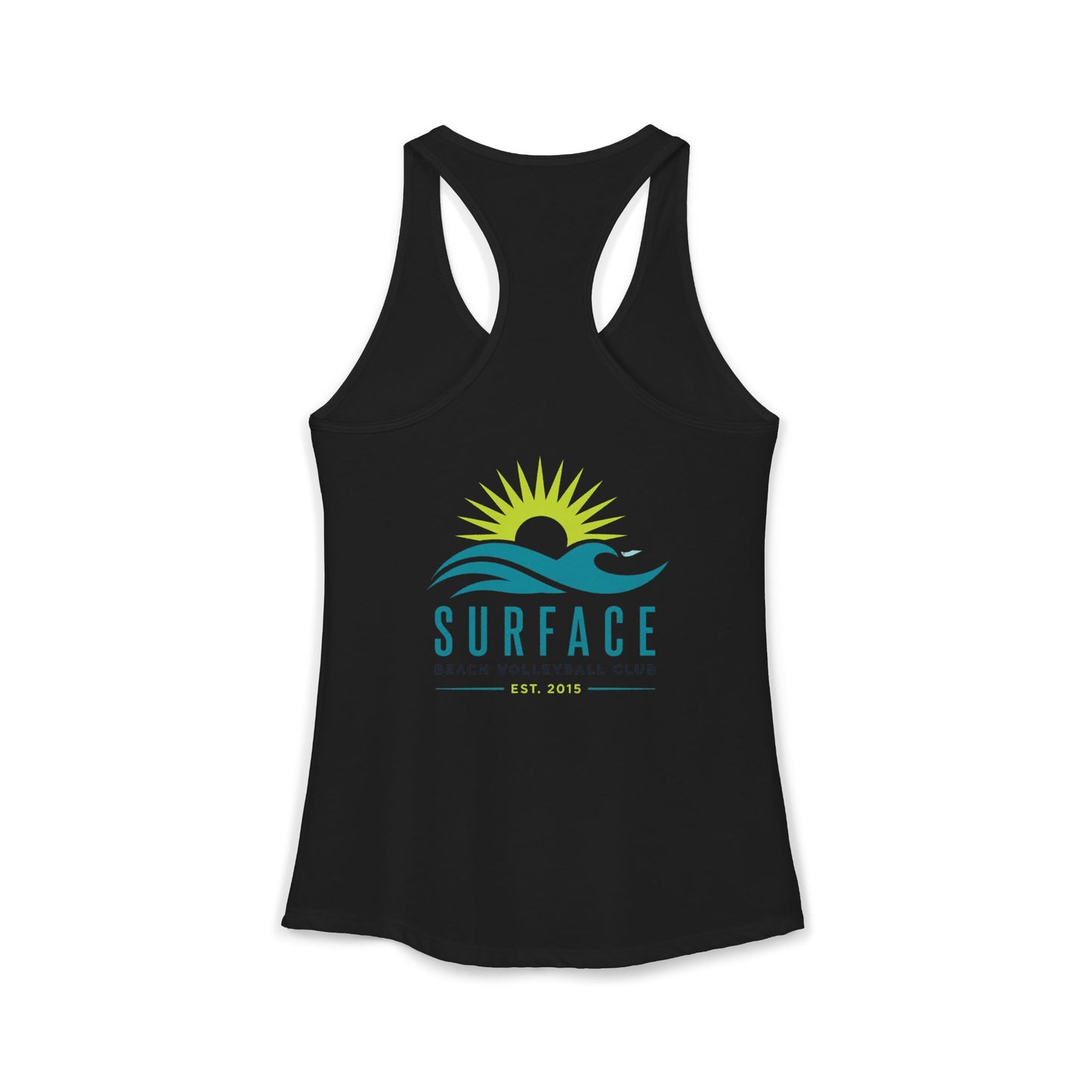 Surface Beach Volleyball Club Women's Racerback Tank - Beach Vibes