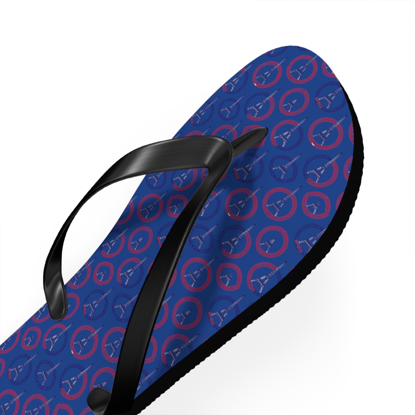 Paris Olympics Inspired Moda Urbano Designer Flip Flops