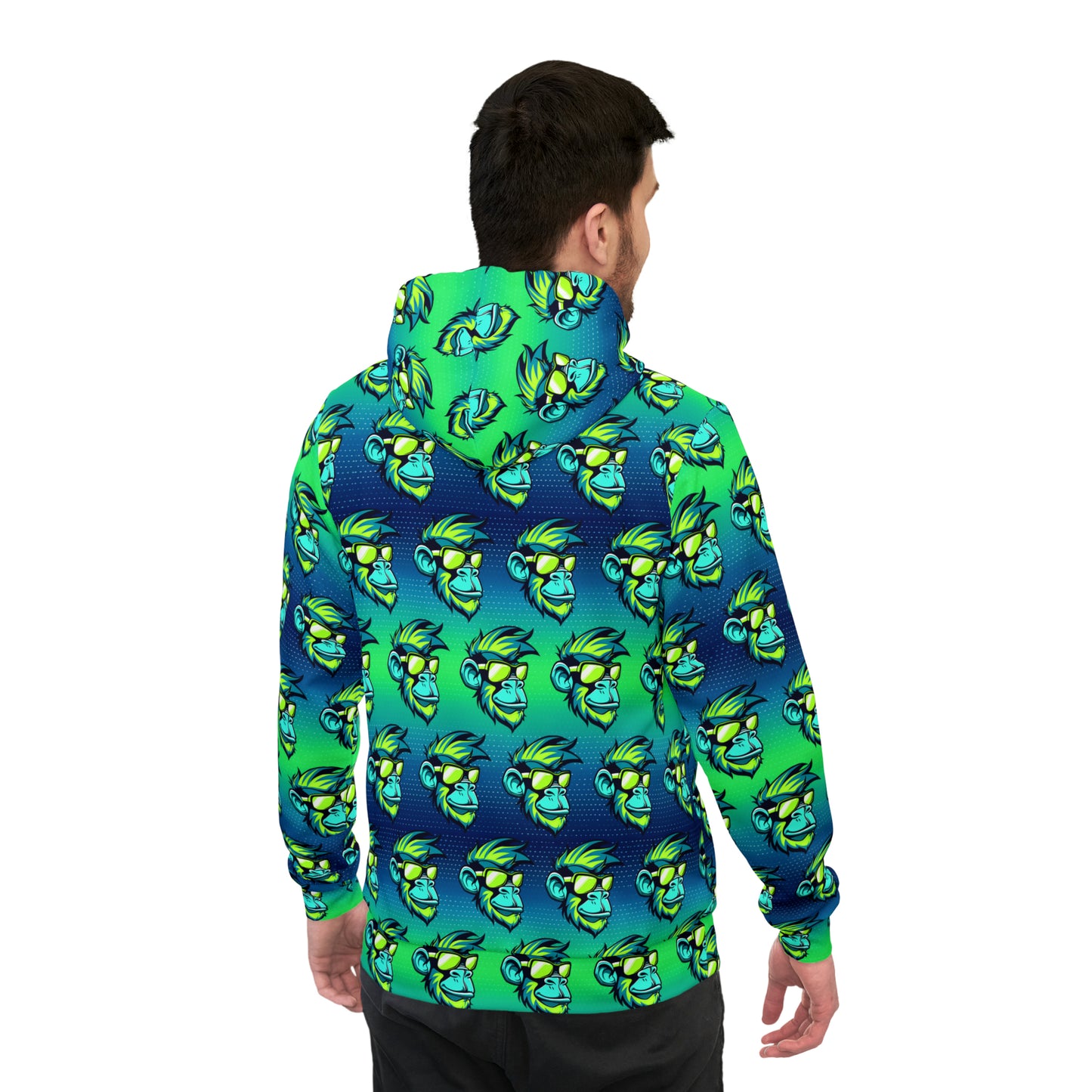 Mascot Surface Beach Volleyball Club Sublimated Designer Athletic Hoodie