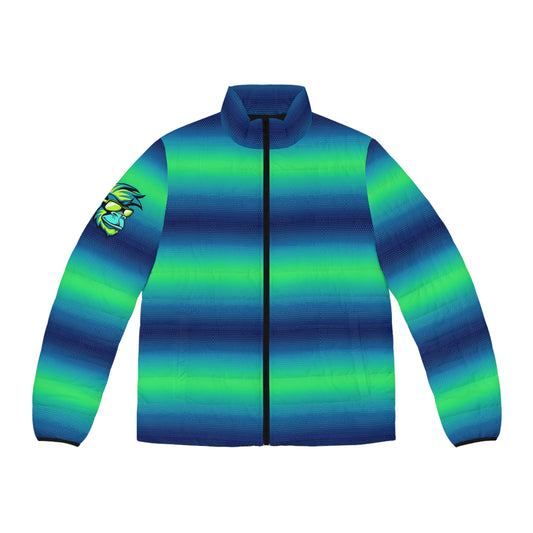 Mascot Surface Beach Volleyball Club Men's Puffer Jacket (AOP)