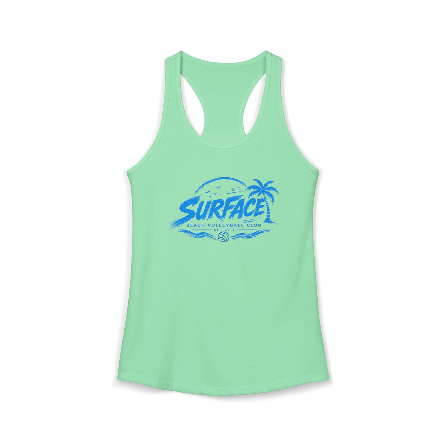 Surface Beach Volleyball Club Women's Racerback Tank - Beach Vibes