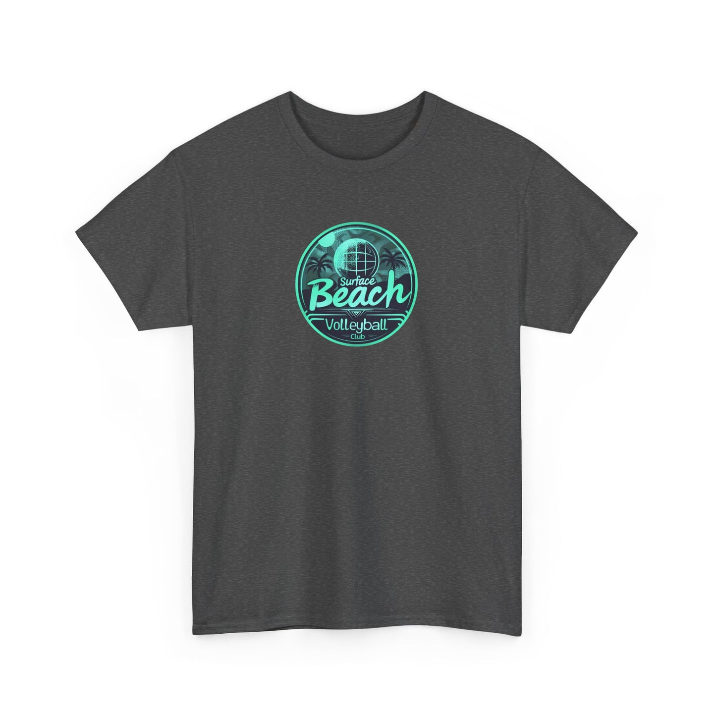 Icon Surface Beach Volleyball Club Unisex Heavy Cotton Tee