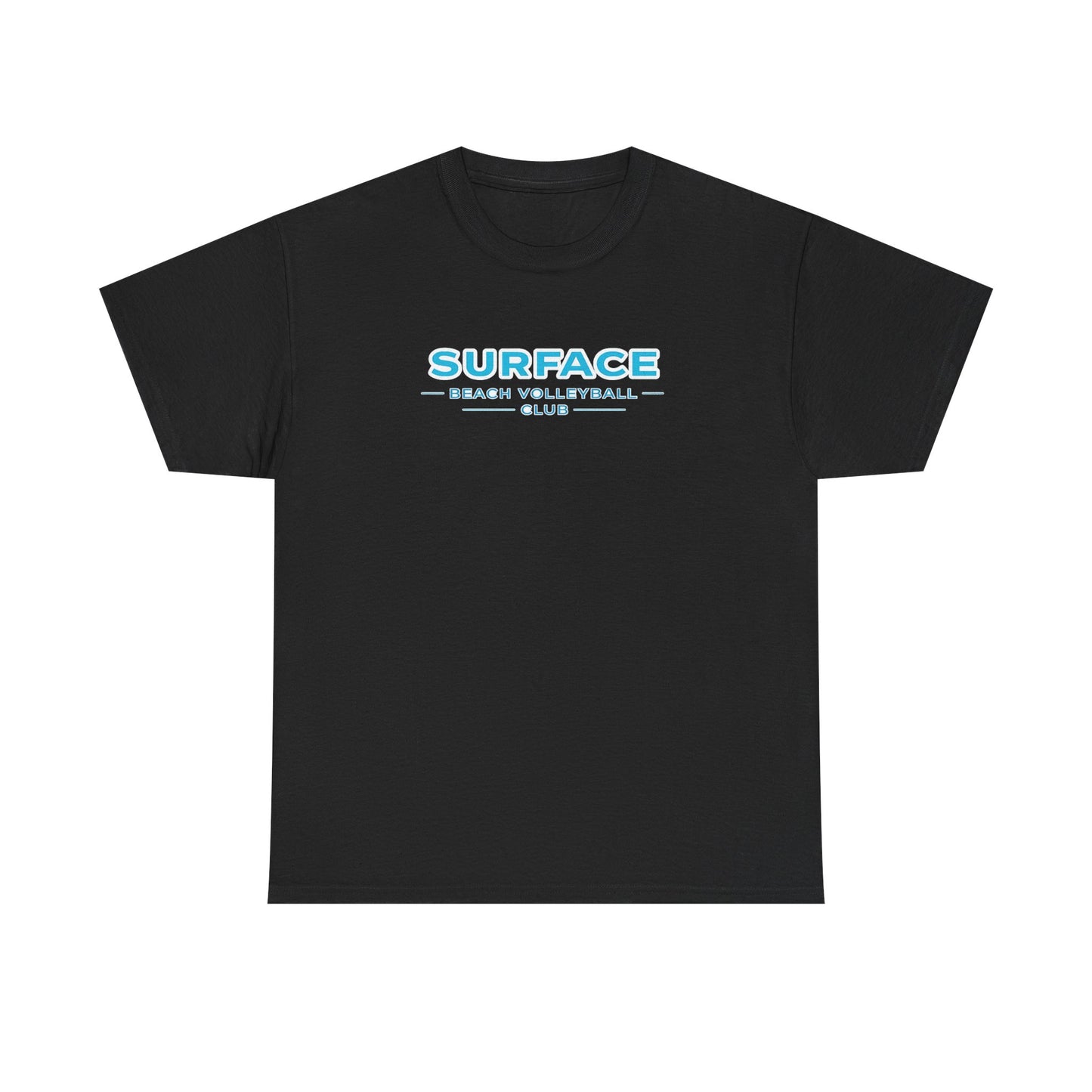 Surface Beach Volleyball Club T-Shirt — Coastal Sunset Volley Tee