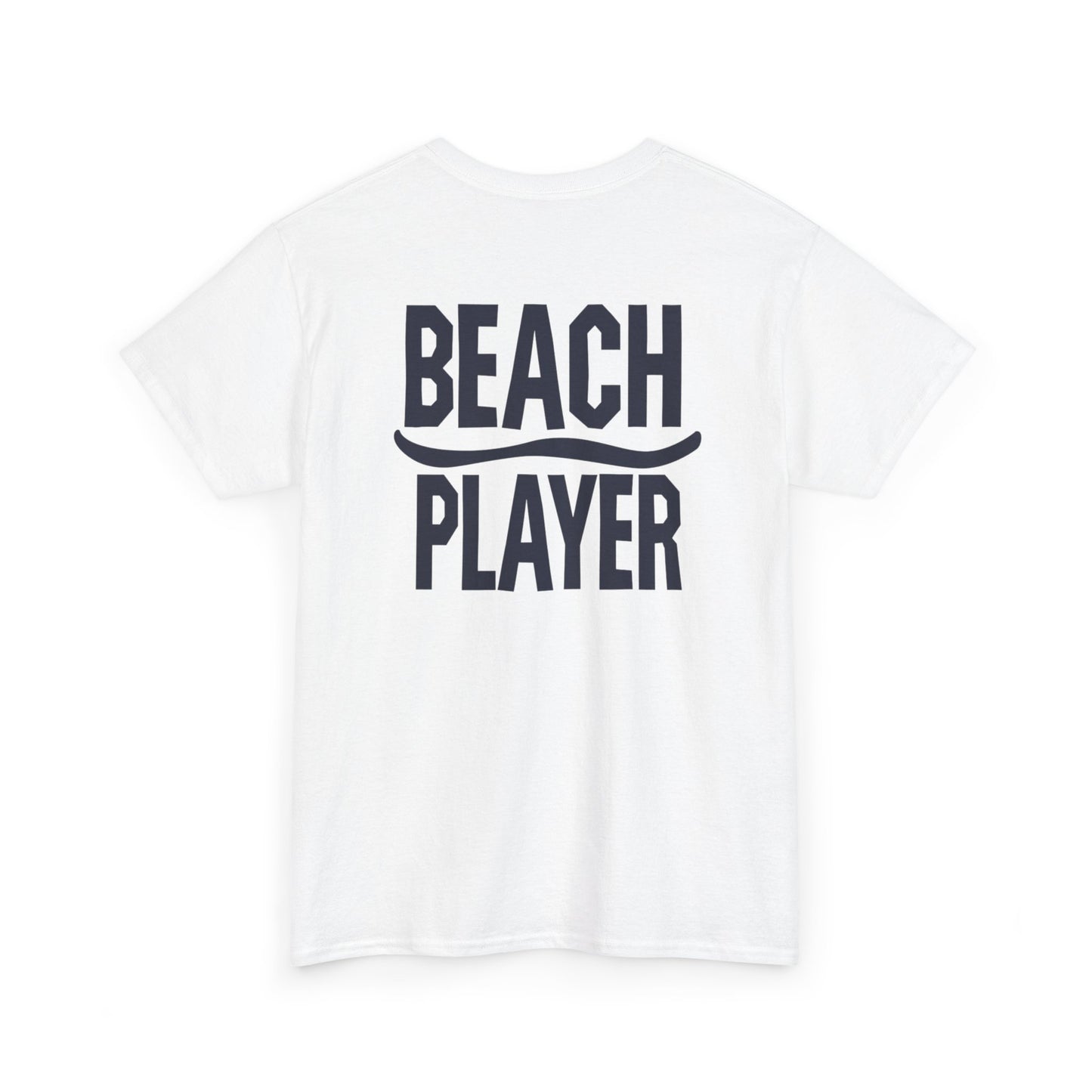 Beach Player Volleyball Tee — Surface Beach Club Graphic T-Shirt