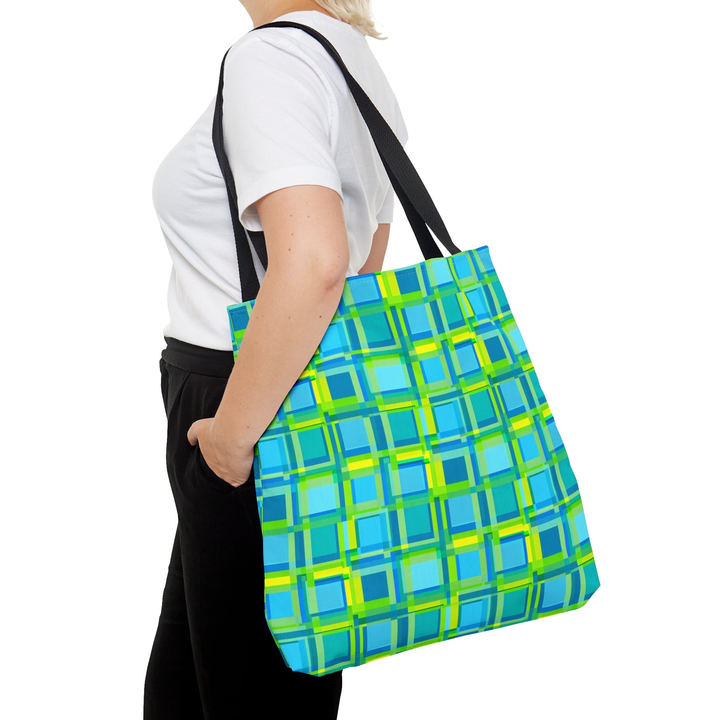 Moda Urbano Geometric Tote Bag (AOP)