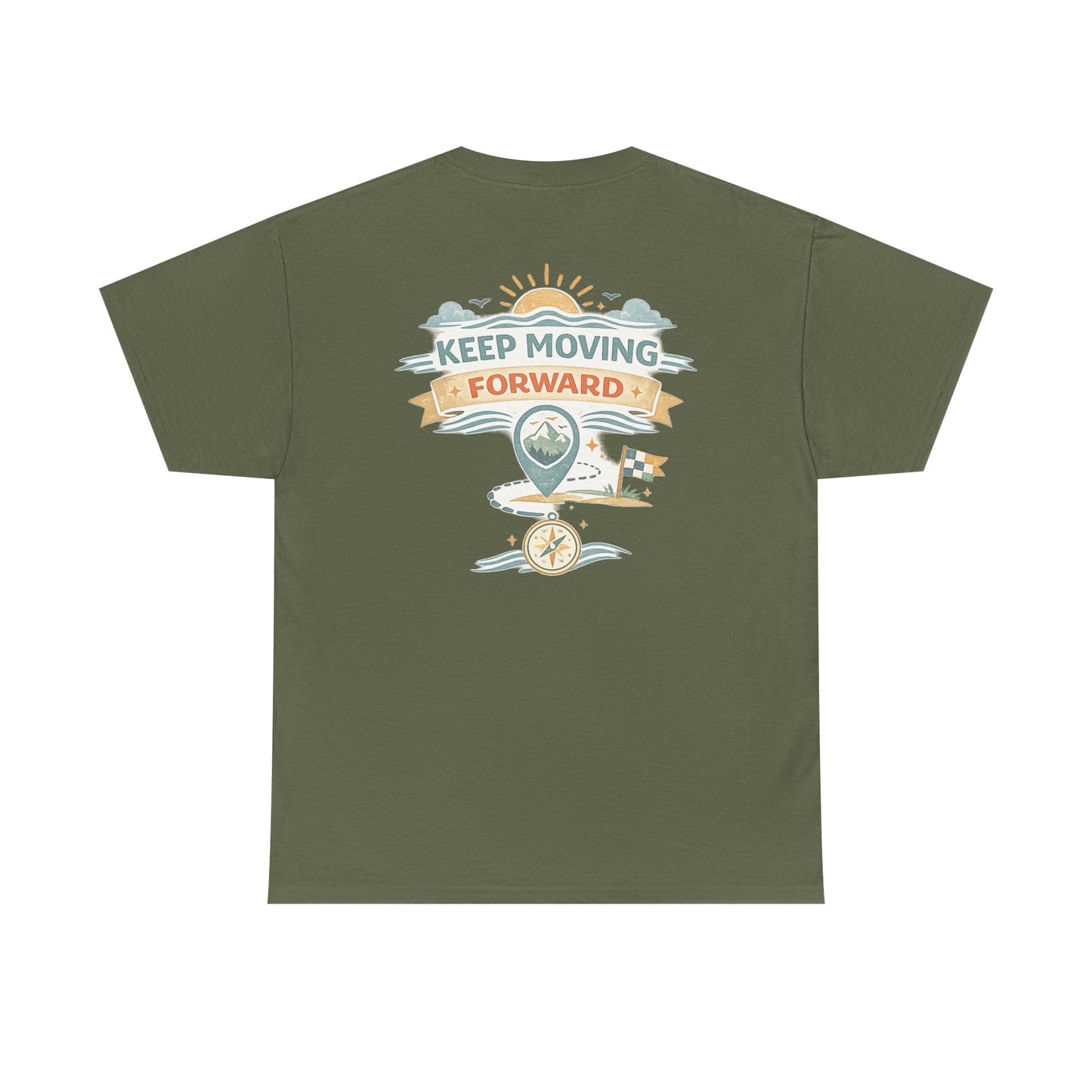 Motivational Graphic Tee — “Take Care of Yourself Like You Take Care of Others” / Keep Moving Forward